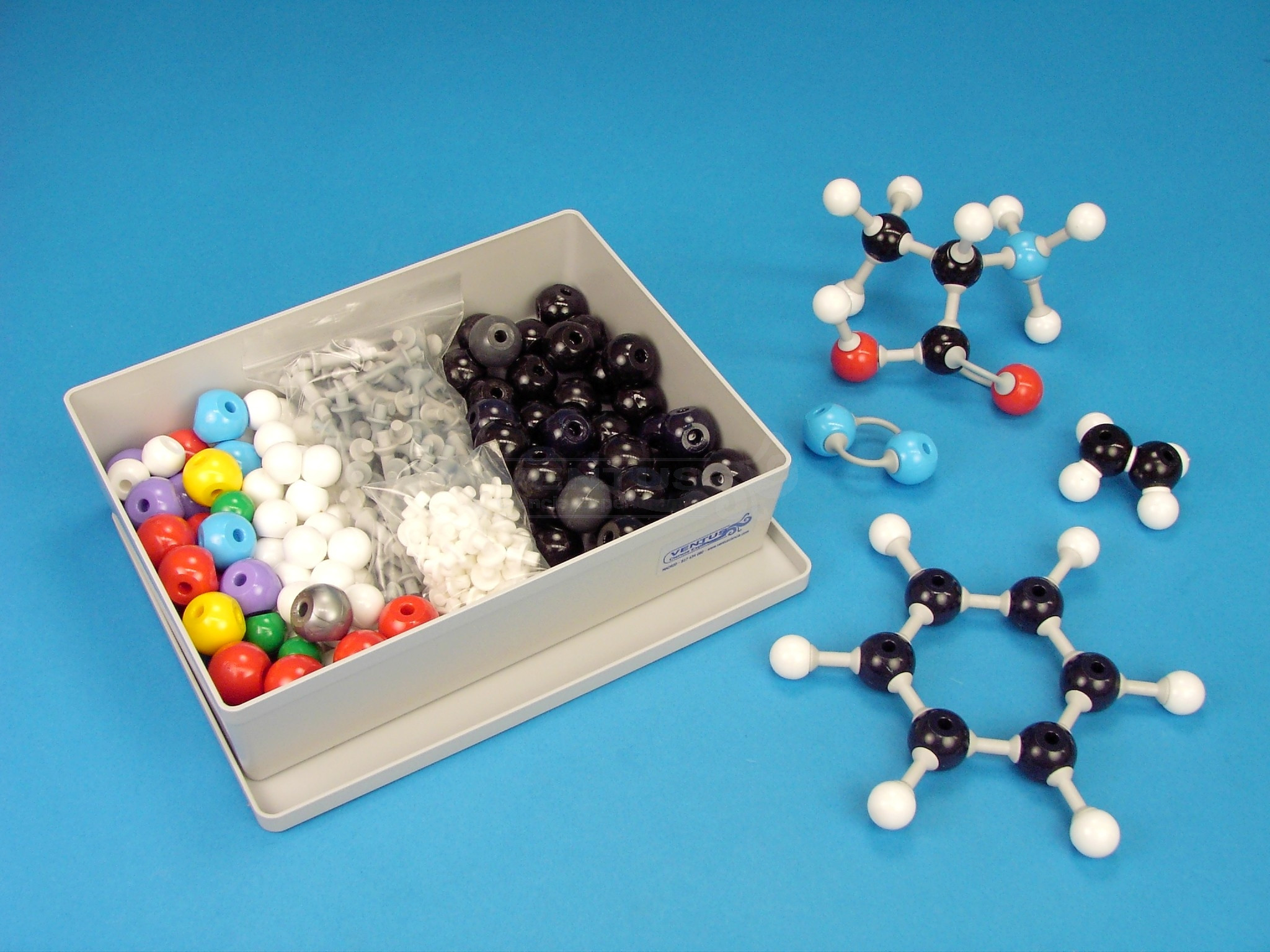 Modelos moleculares MMS-003. Química orgánica 111 átomos Modelos moleculares MMS-003. Química orgánica 111 átomos