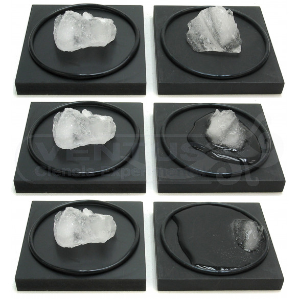 Bloques sorprendentes fusión de hielo