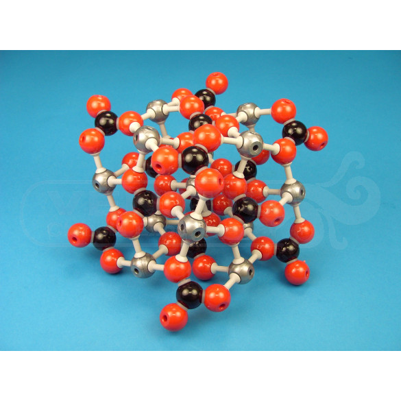 Red cristalina de Calcita (carbonato cálcico)