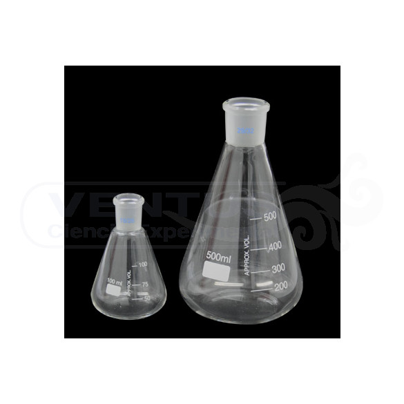 Matraz Erlenmeyer esmerilado 29/32, 100 ml