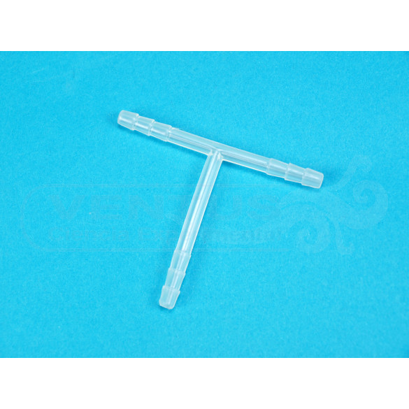 Conector en T, para tubo de 5 a 6 mmØ int