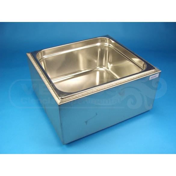 Crónico Salida partícula Cubeta acero inoxidable 20 l