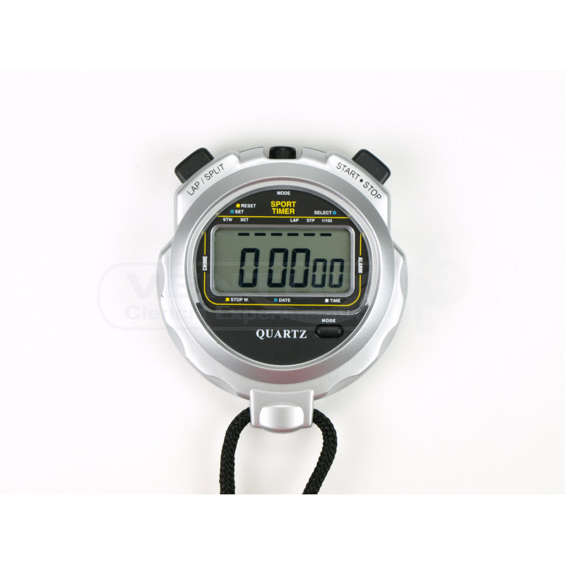 Cronómetro digital Profesional RE-RS9200, 1/1000 segundos - Suministros en  Metrología