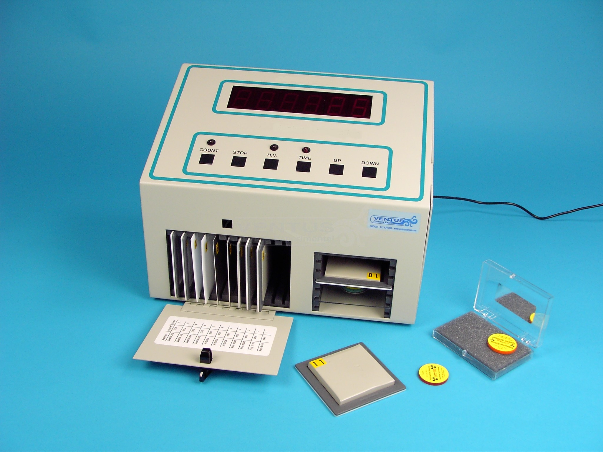 Laboratorio radiactividad básico