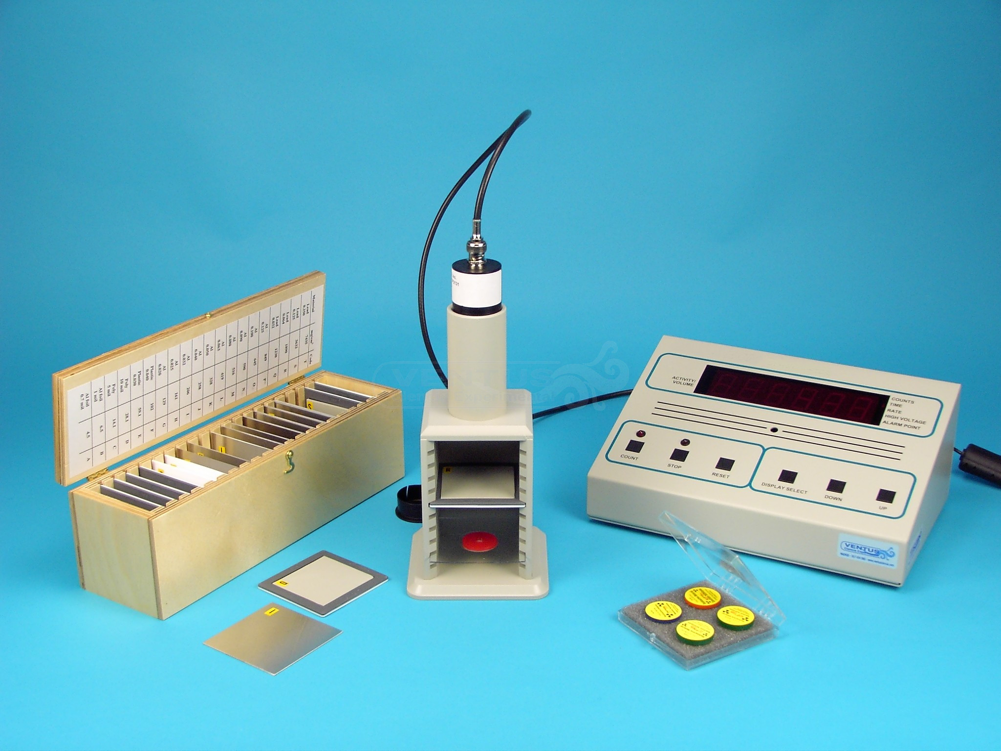 Laboratorio radiactividad completo