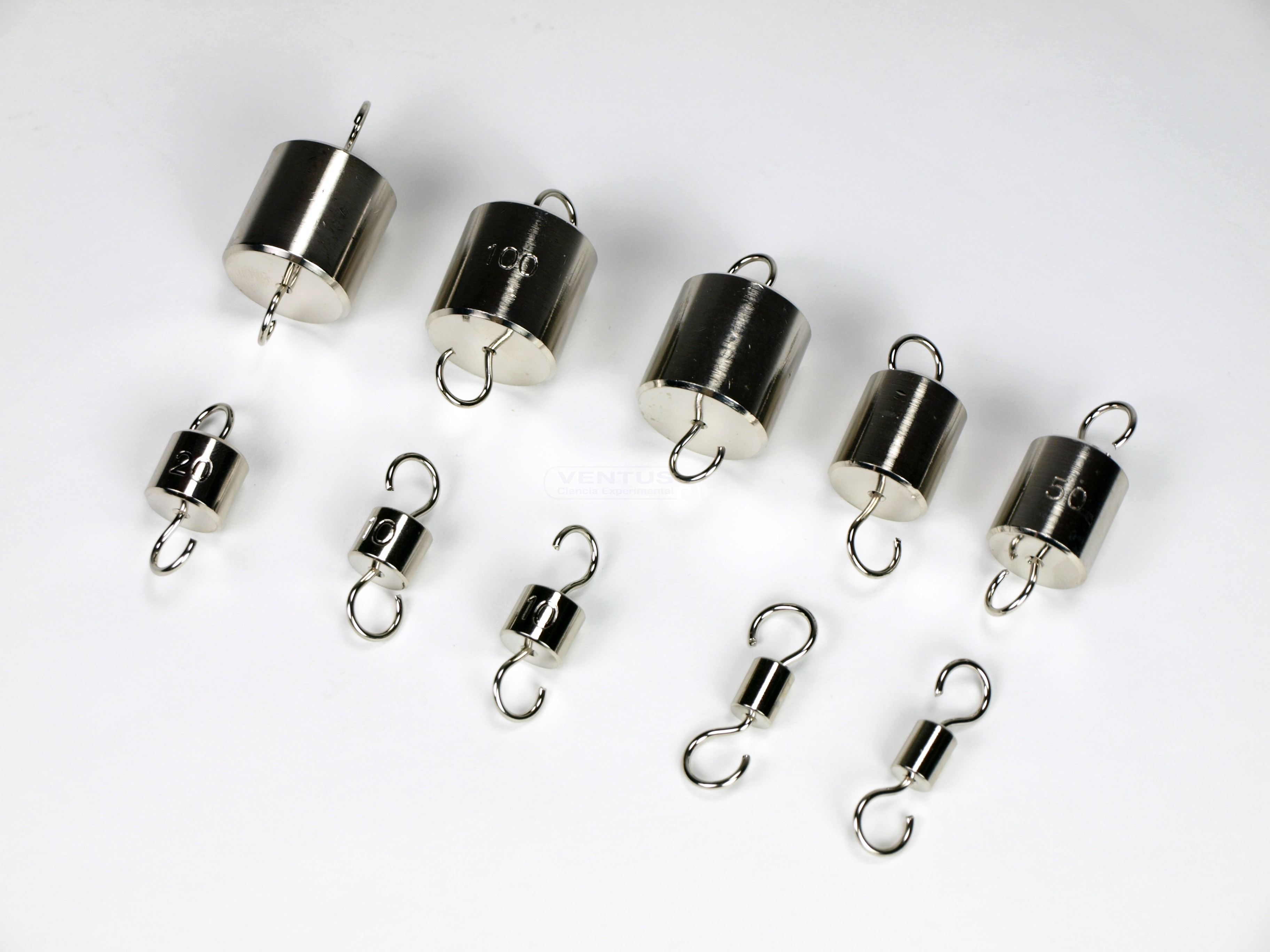 Juego de pesas con dos ganchos