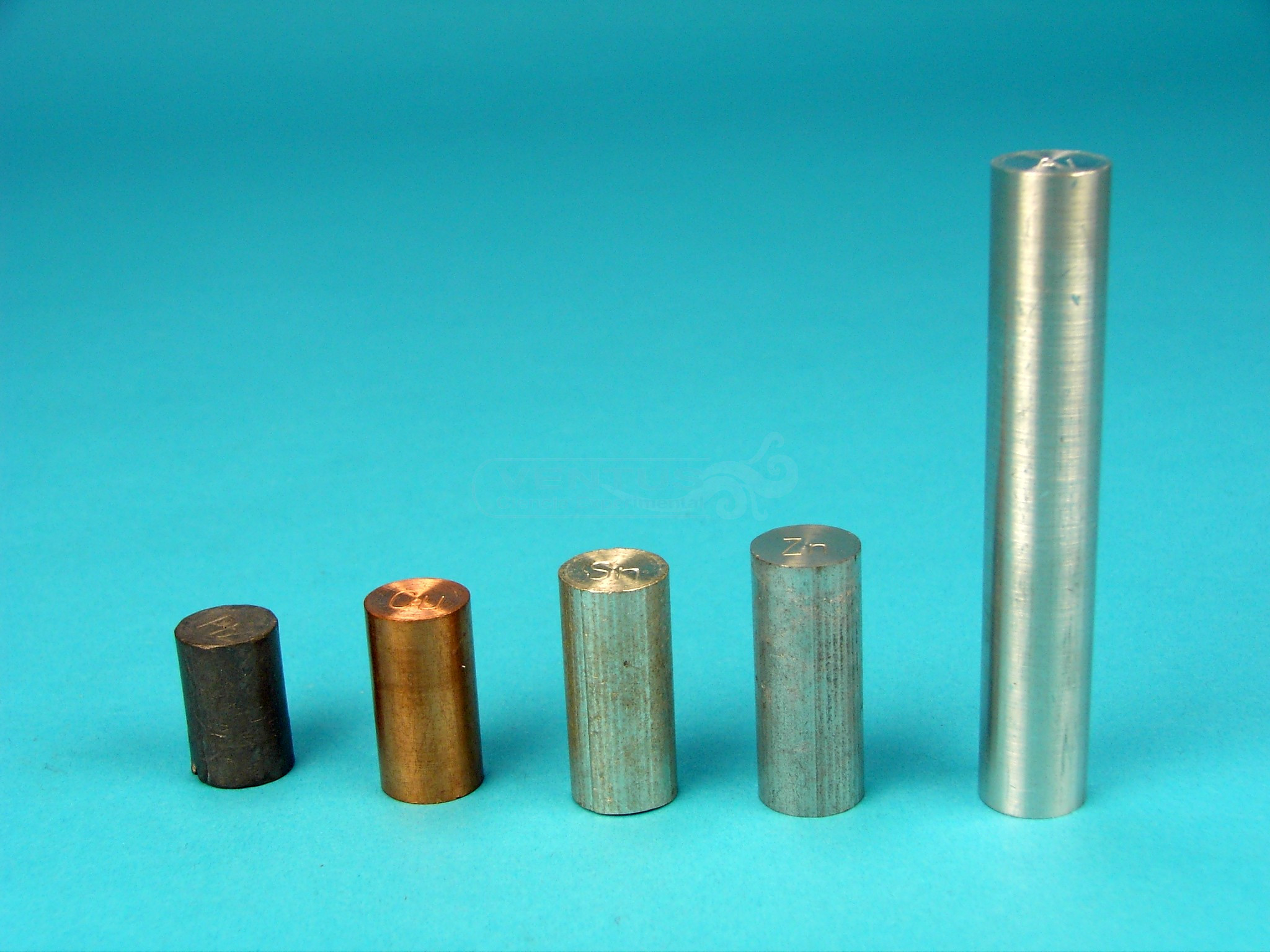 Juego de 5  bloques igual peso