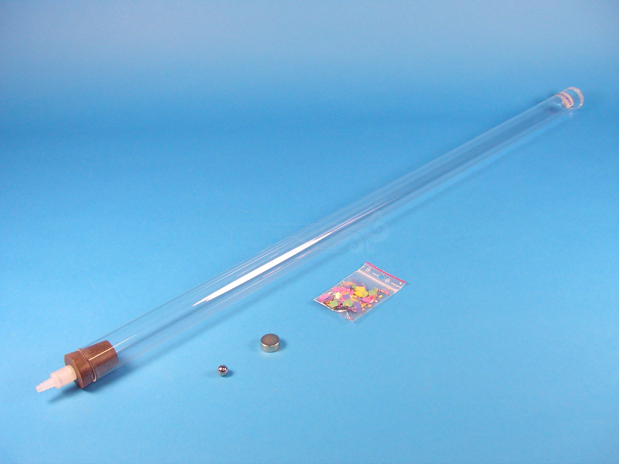 Tubo de Newton con imán Tubo de Newton con imán