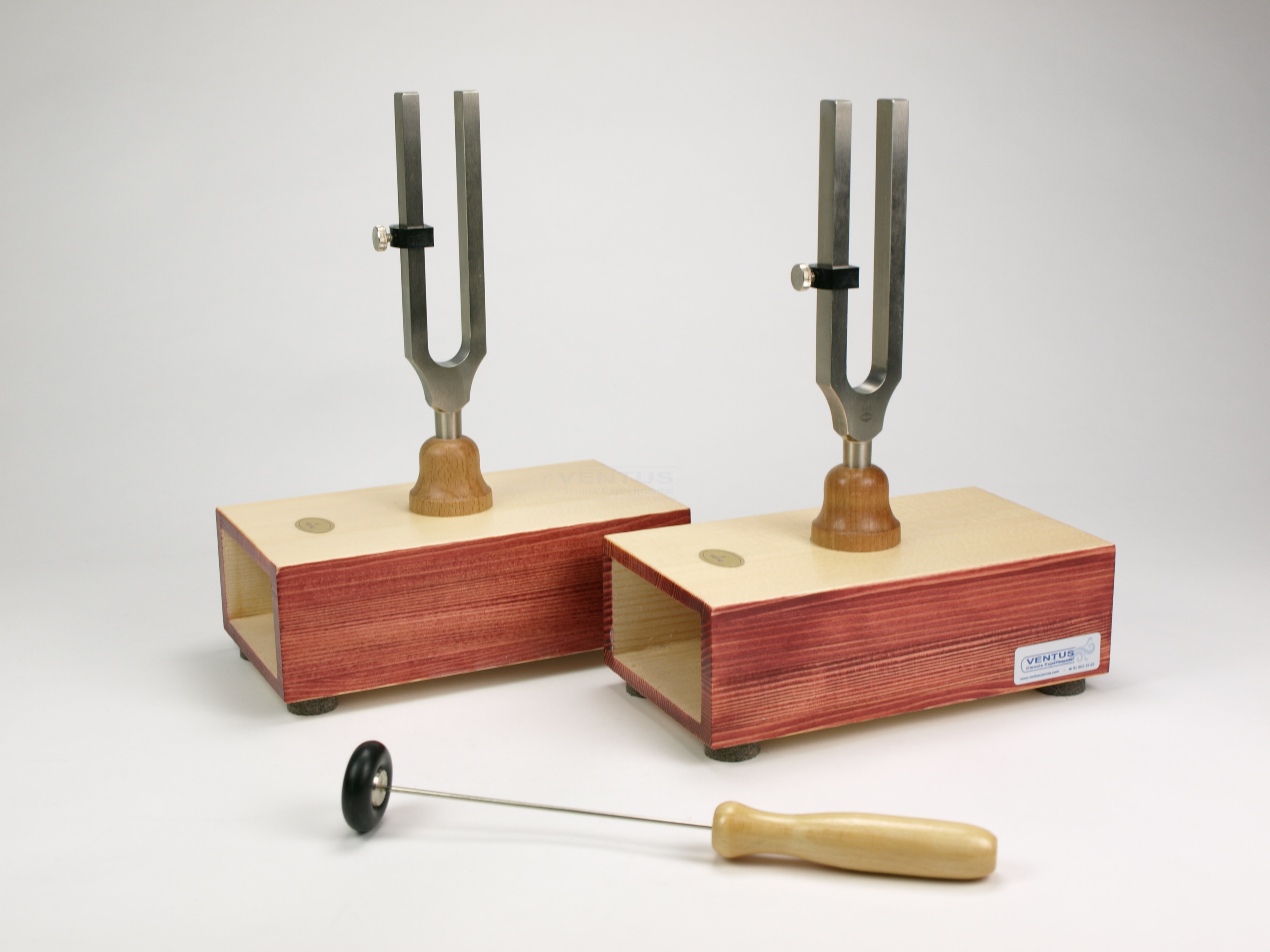 Juego diapasones 440 Hz con caja Juego diapasones 440 Hz con caja