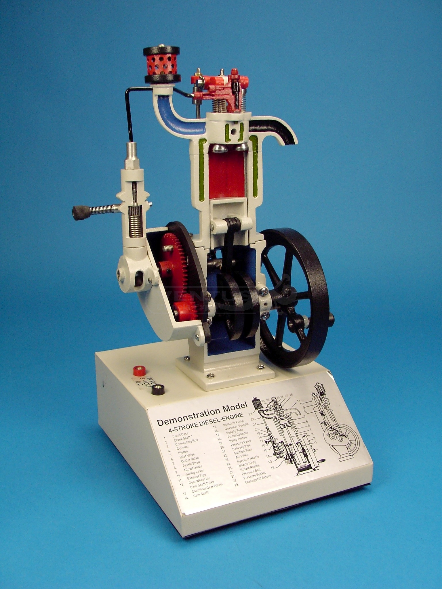 Modelo de motor diesel