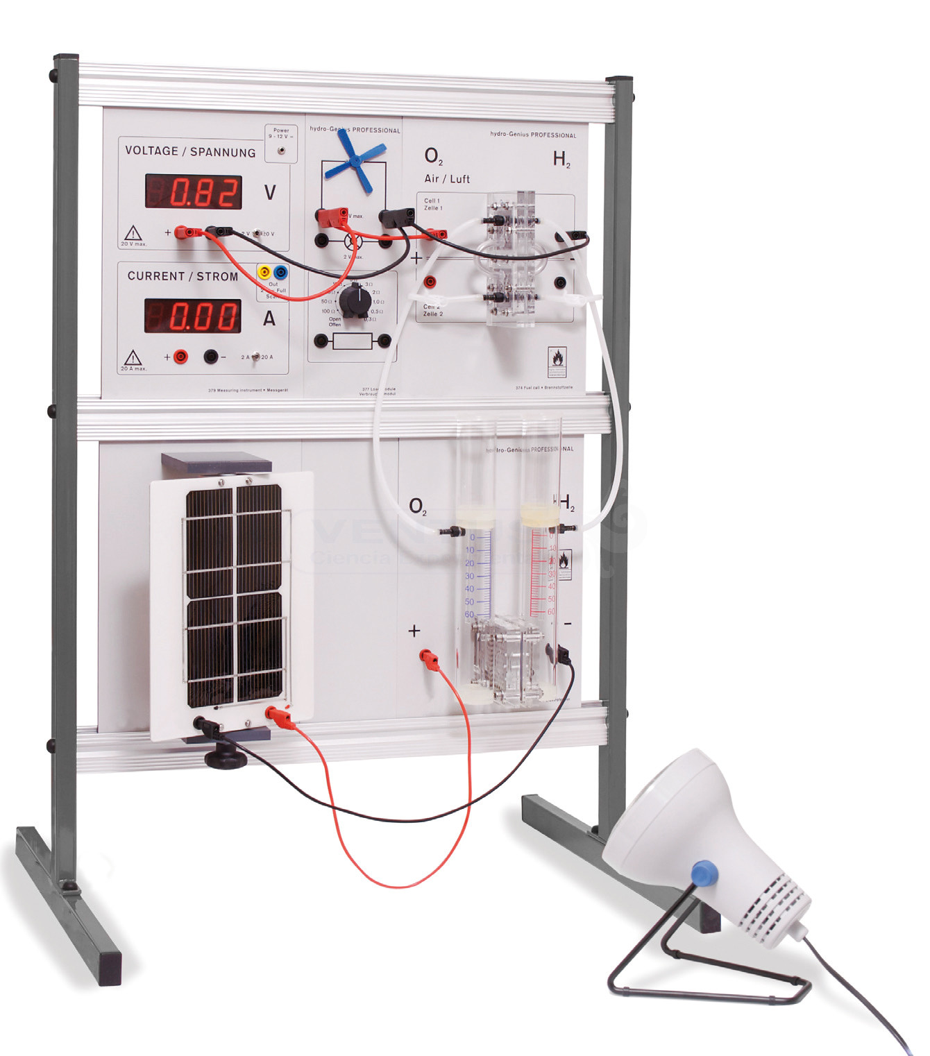 Equipo pilas combustible Profesional completo