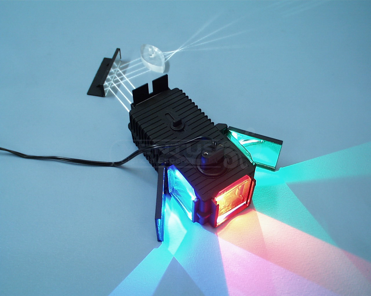 Fuente de luz halógena sobremesa