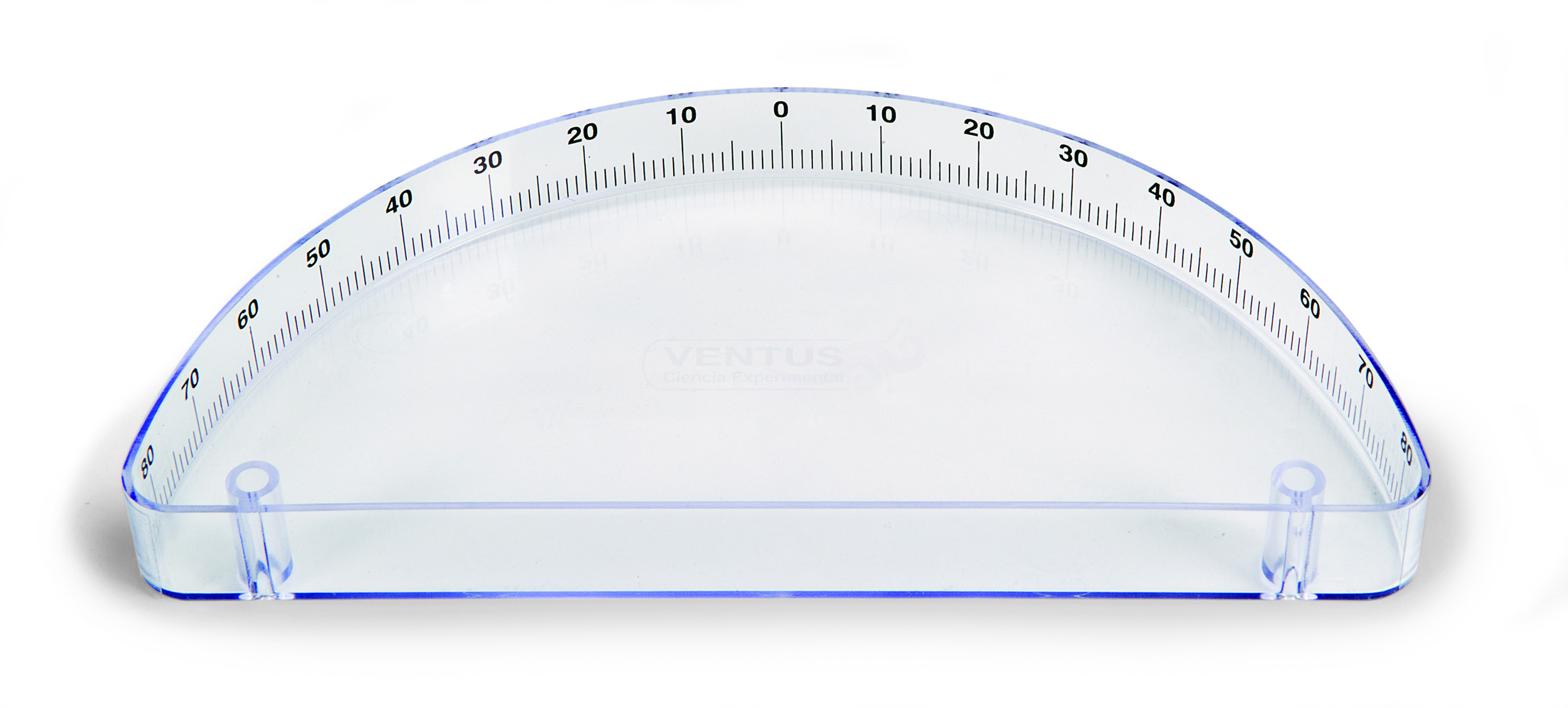 Lente semicircular hueca