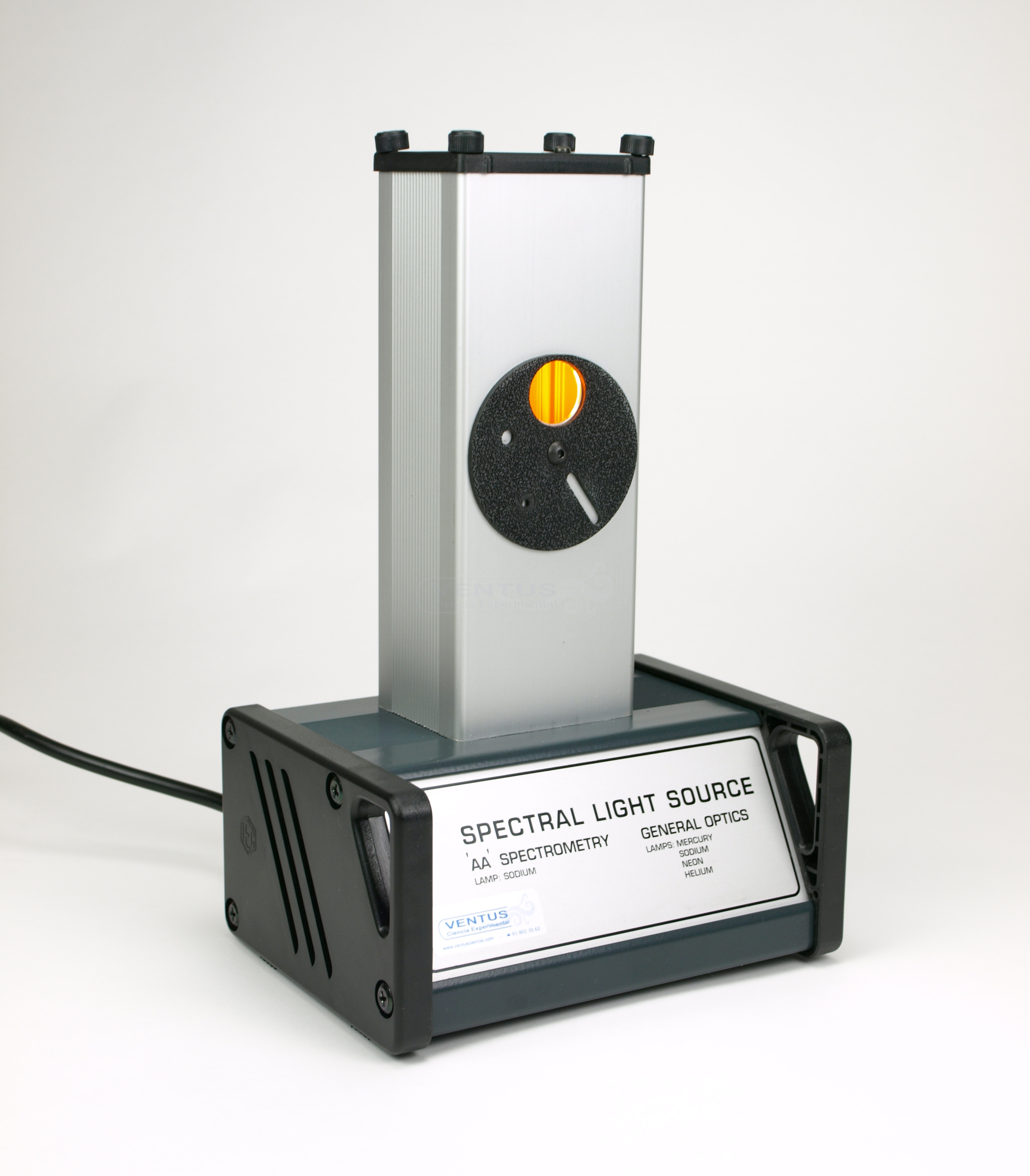 Fuente-soporte para lámparas espectrales 8 pin