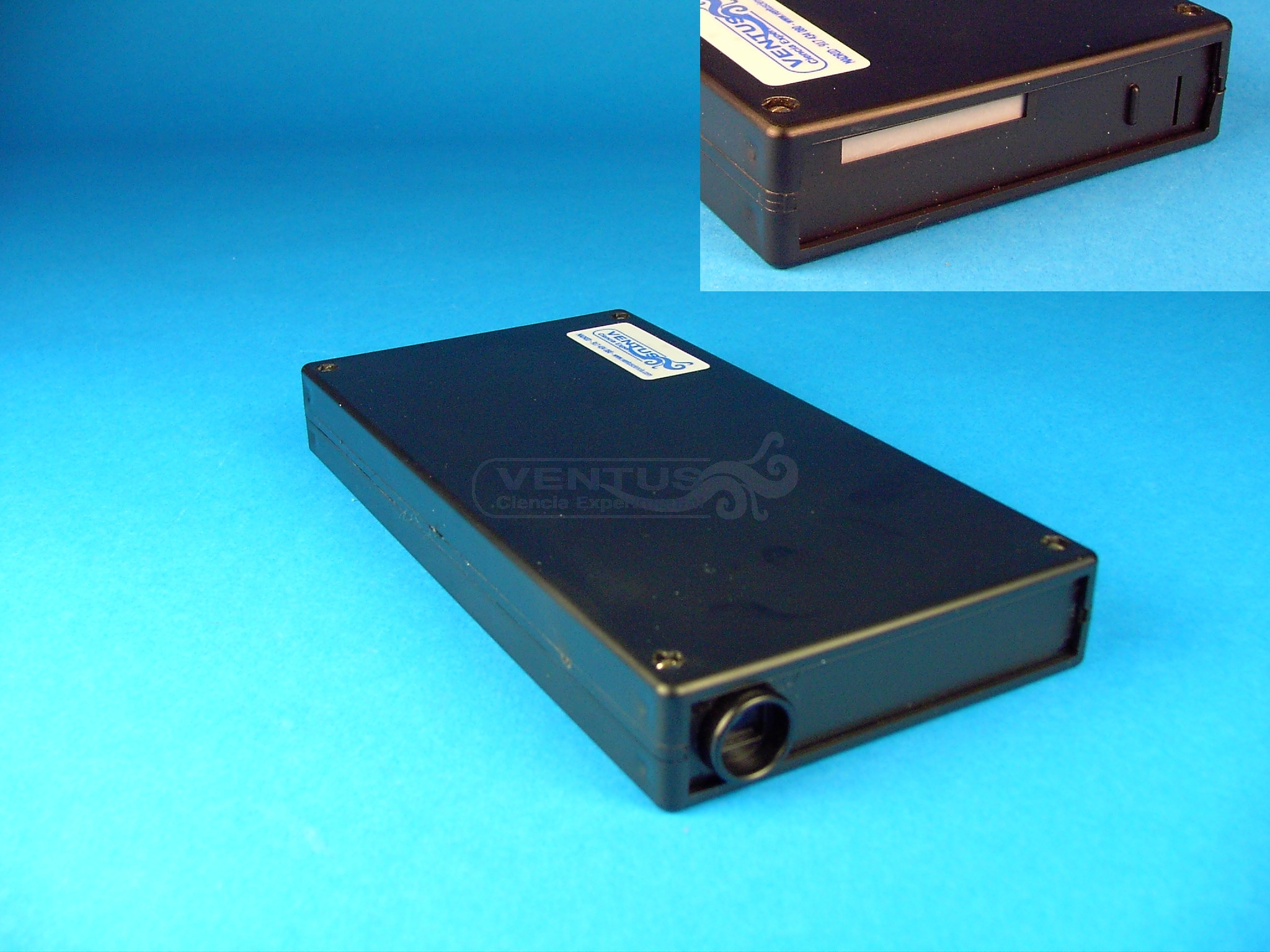 Espectroscopio de mano con escala