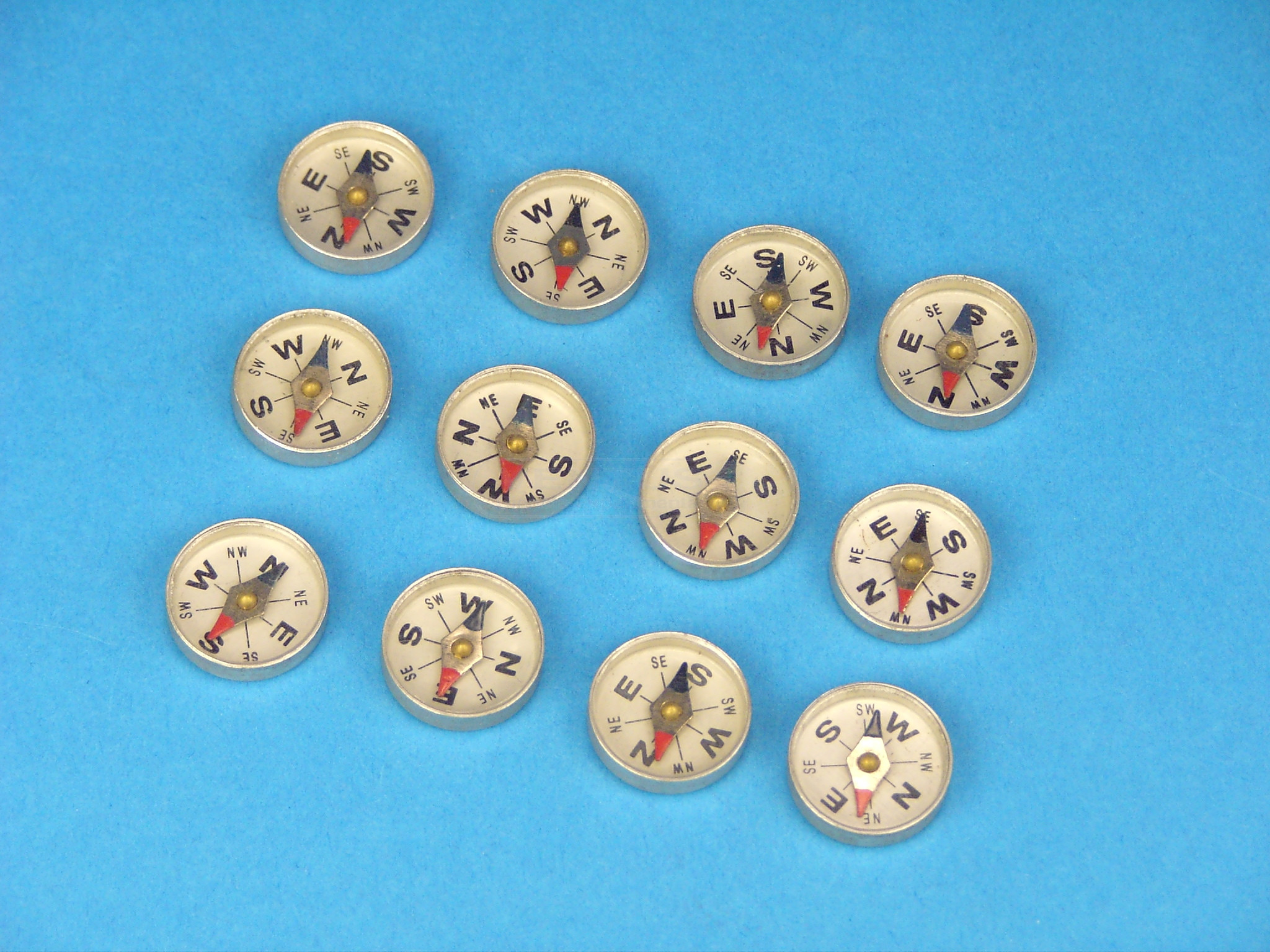 Brújulas miniatura (pack de 10)