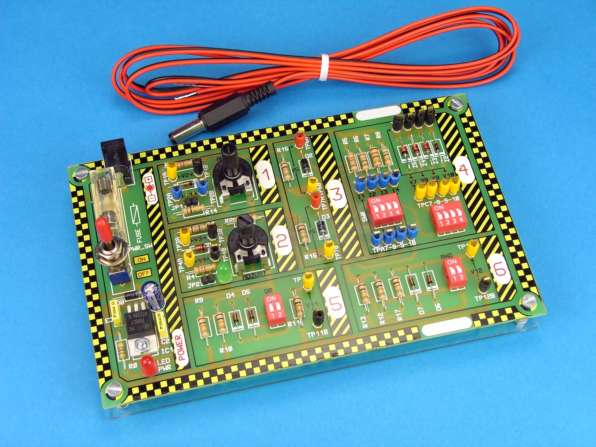 Módulo didáctico Diodos y Zéners