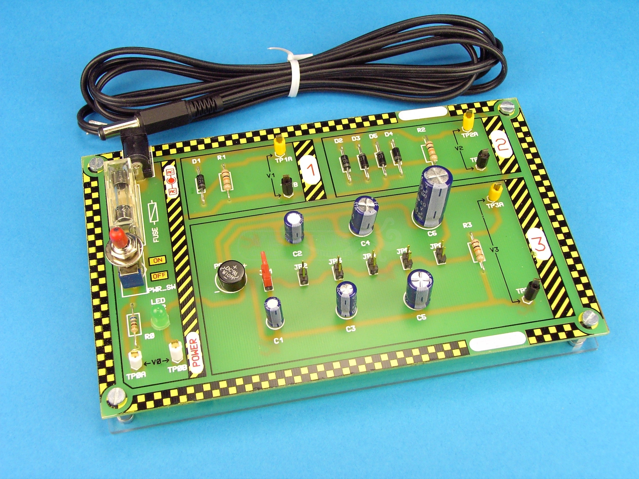 Módulo didáctico Puentes rectificadores