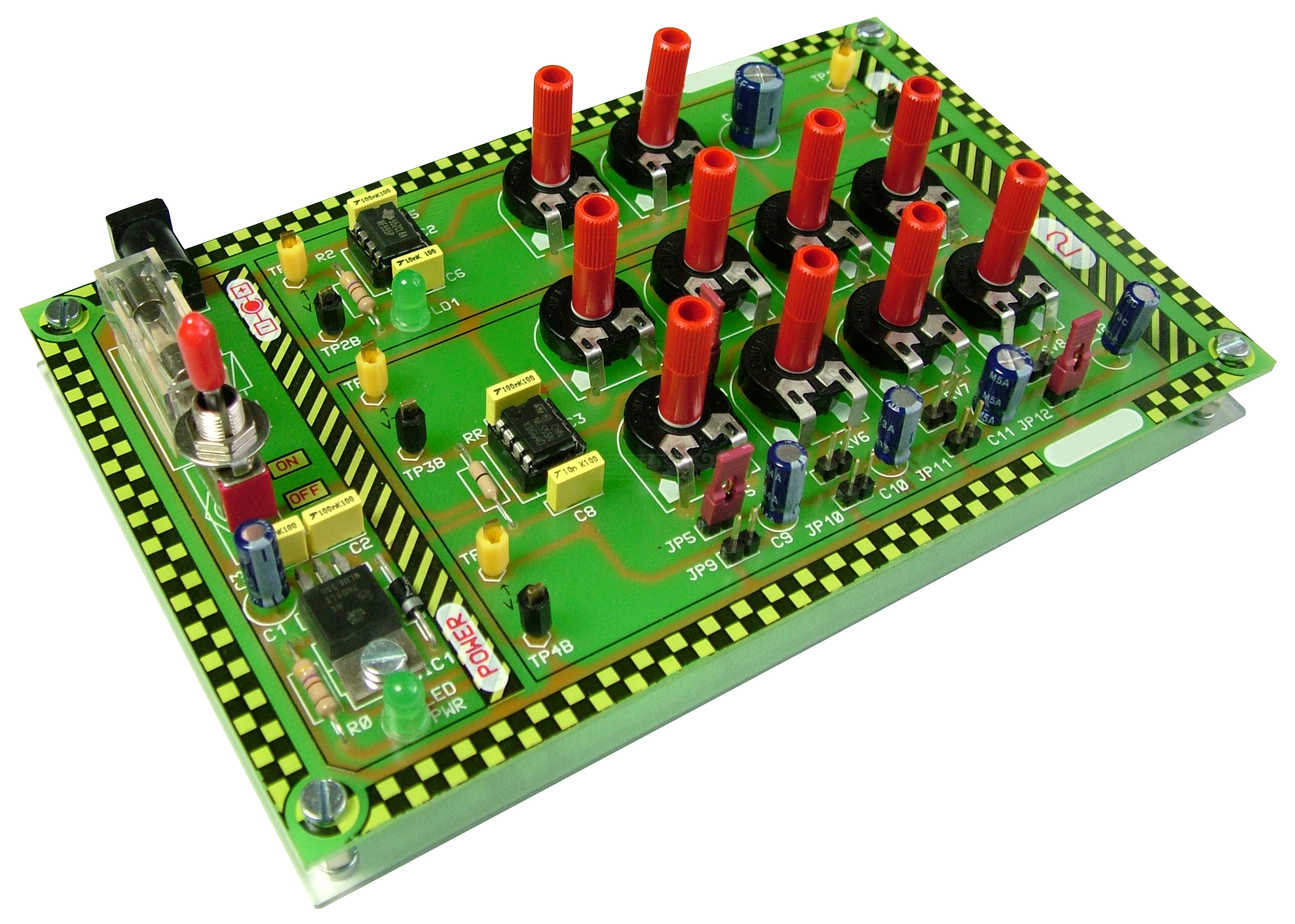 Módulo didáctico Multivibrador NE555 Módulo didáctico Multivibrador NE555