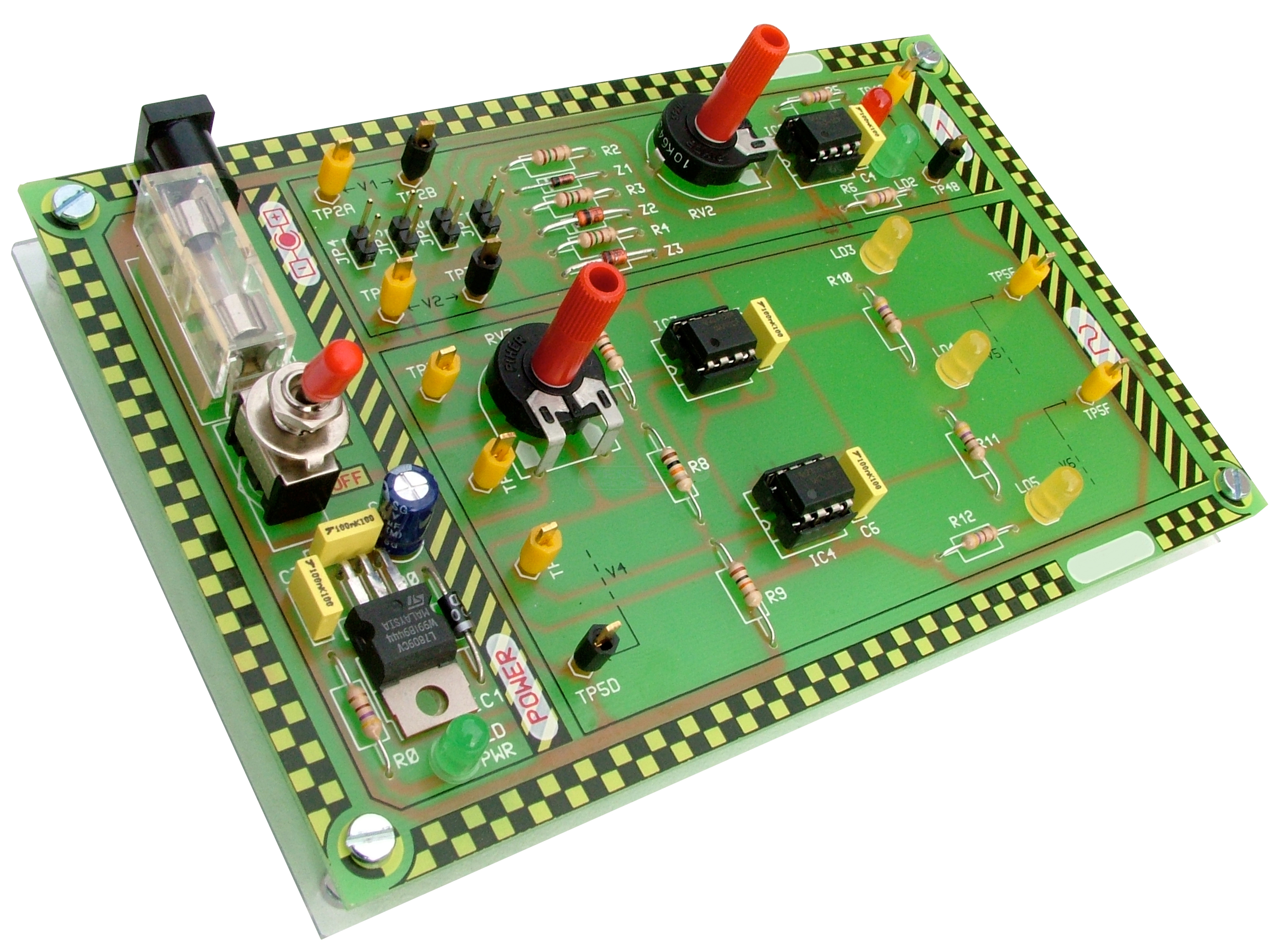 Módulo didáctico Comparadores 741 Módulo didáctico Comparadores 741