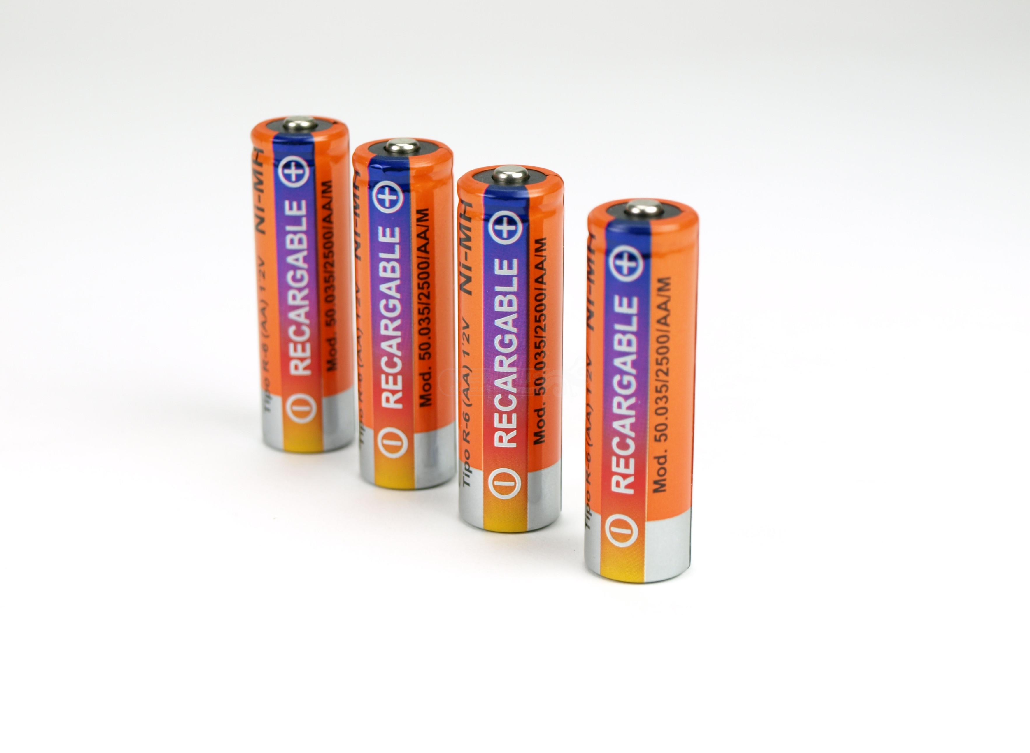 Pila recargable Ni-MH tipo R6/AA (4x)