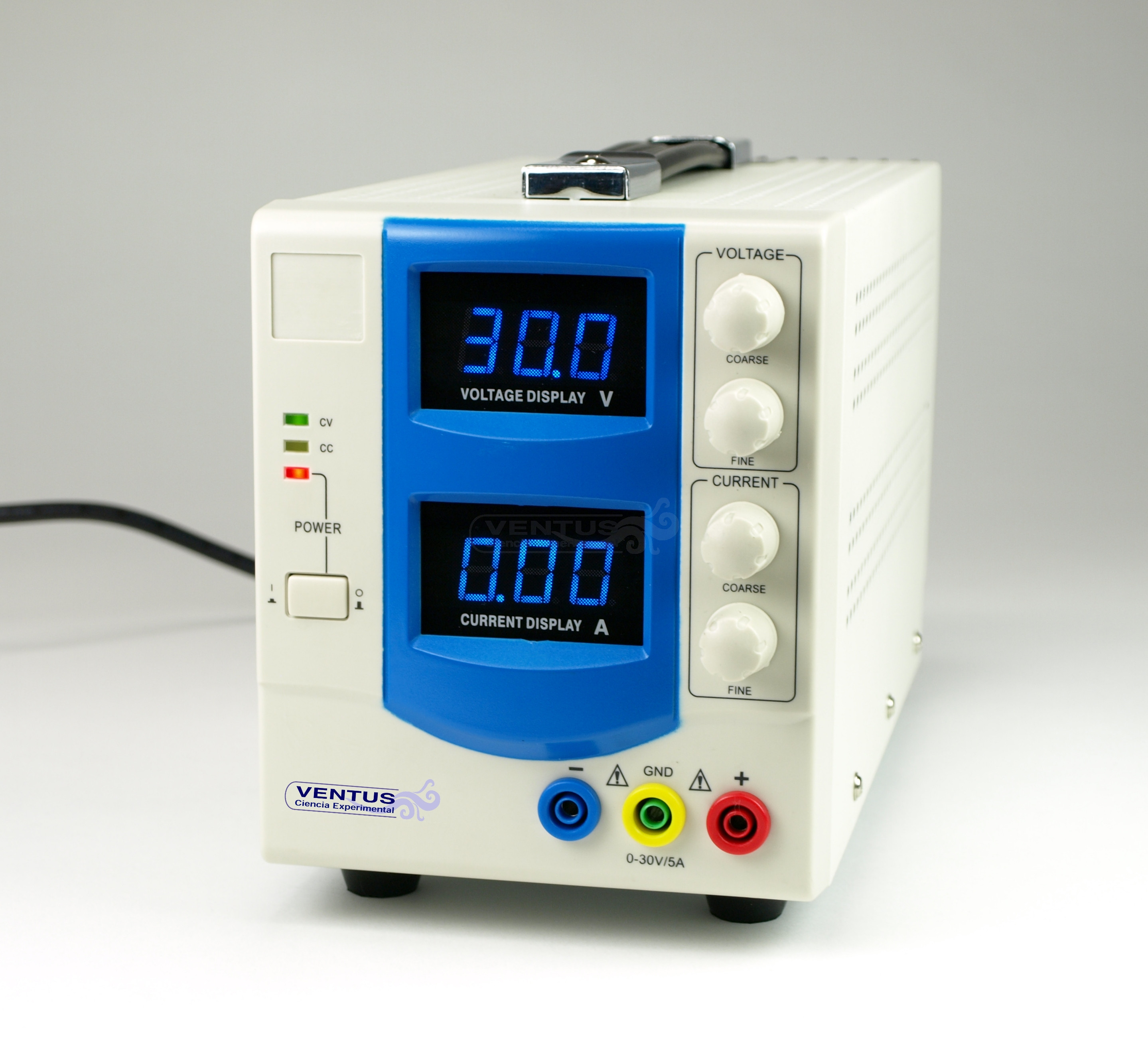 Fuente alimentación 0-30 VCC / 0-5 A Fuente alimentación 0-30 VCC / 0-5 A