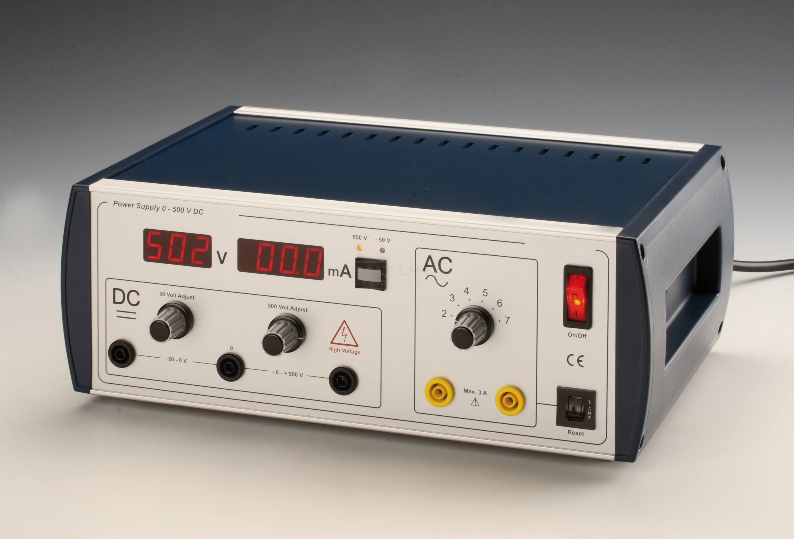 Fuente alimentación 0-500V