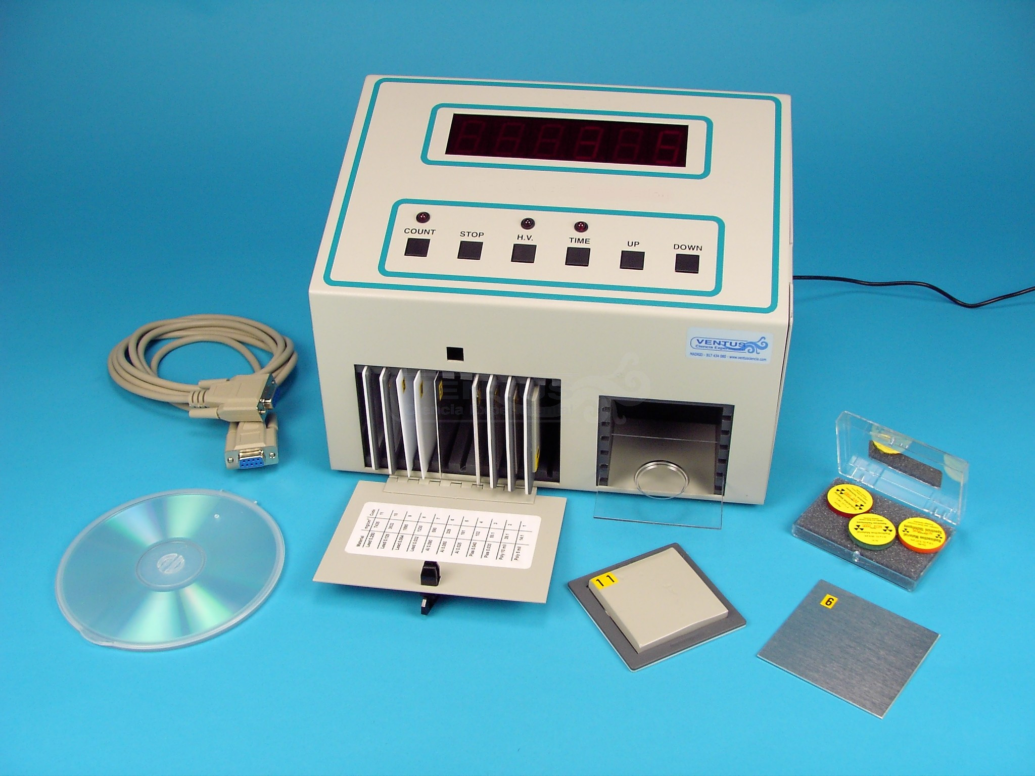 Equipo Radiactividad