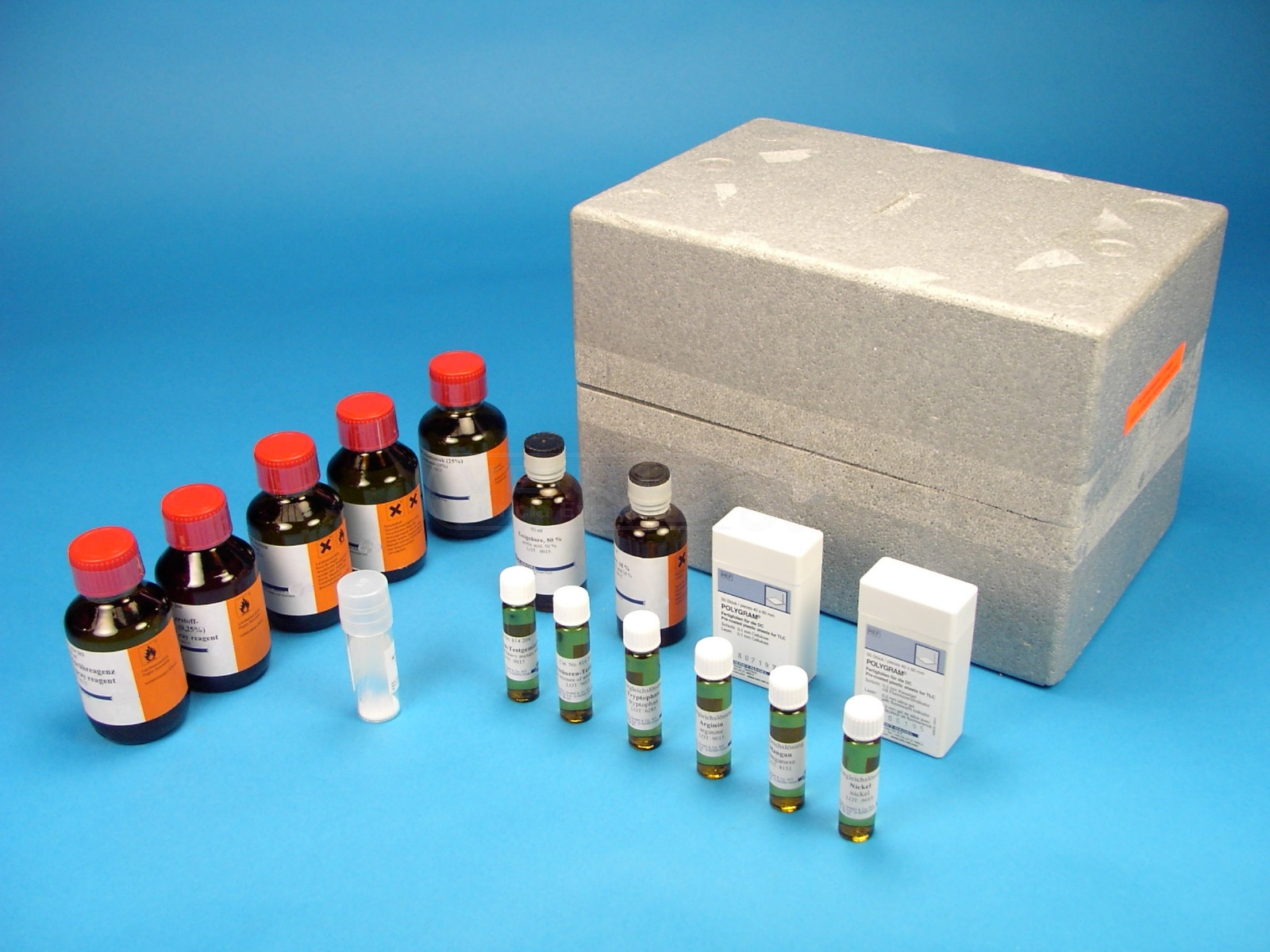 Equipo cromatografía B TLC Aminoácidos