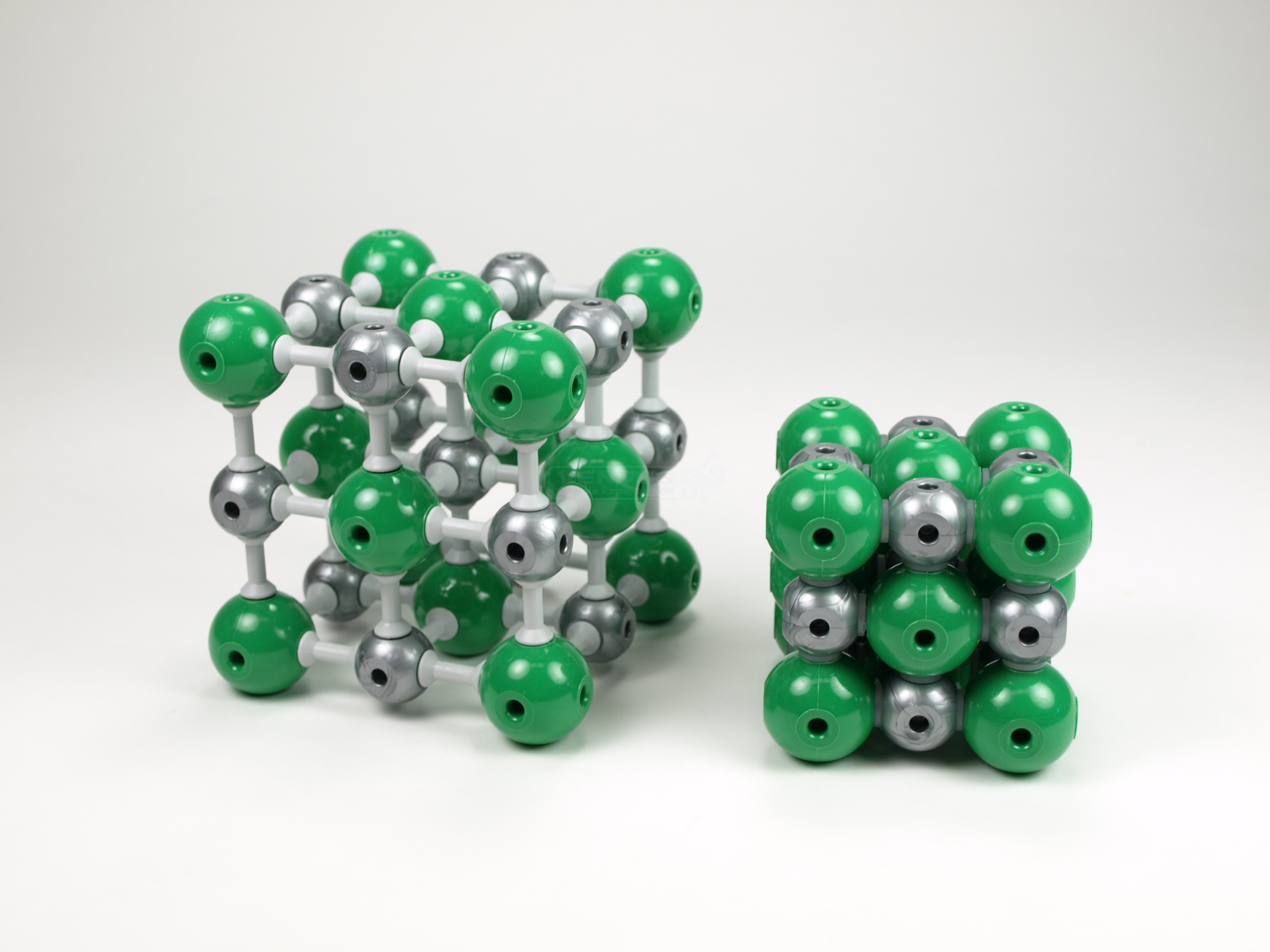 Red cristalina de NaCl