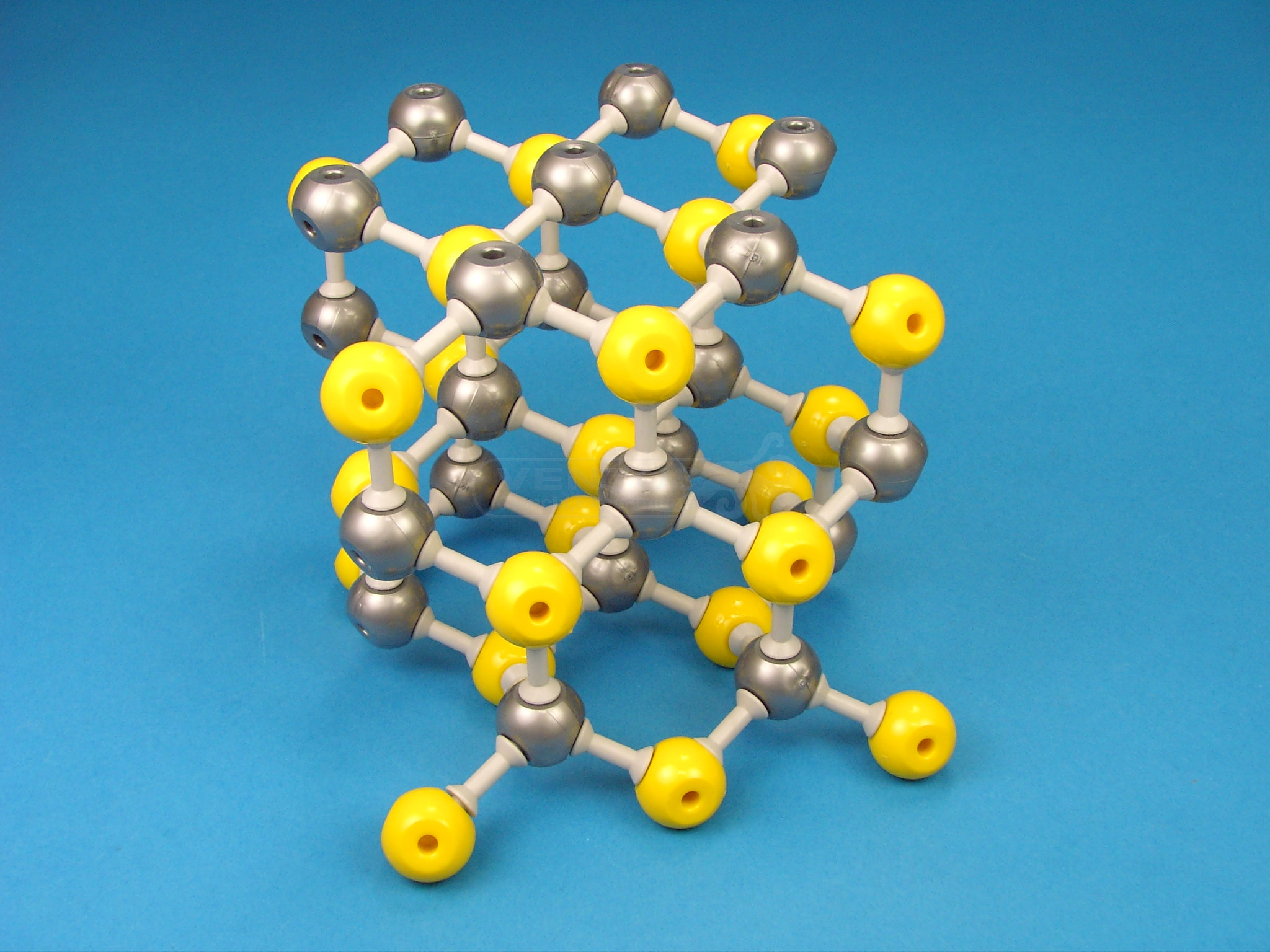 Red cristalina de Blenda de zinc