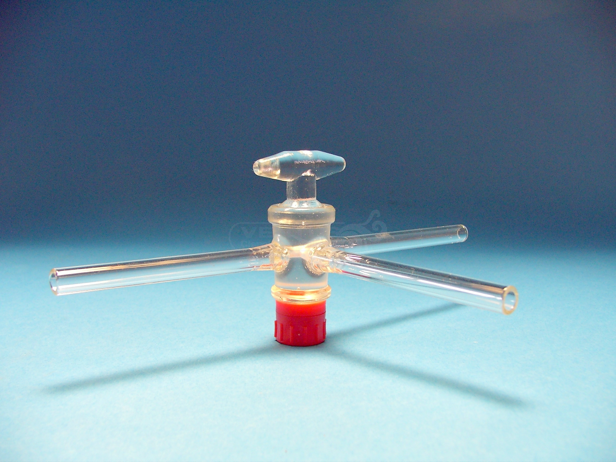 Llave tres ramas en T, 8 mmØ exterior