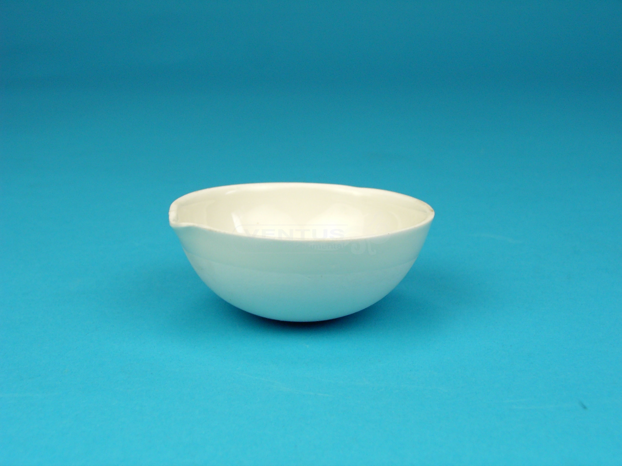 Cápsula porcelana fondo redondo, 60 mm Ø