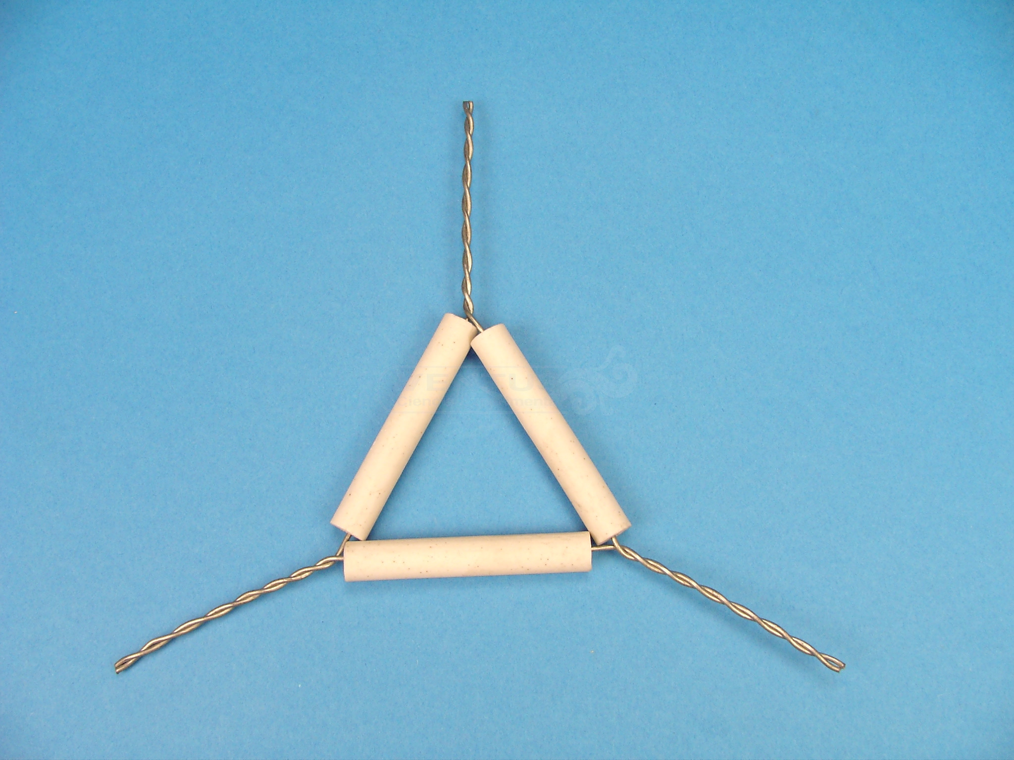 Triángulo silimanita 50 mm de lado