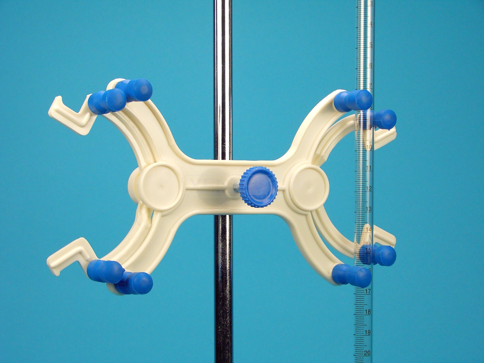 Pinza para buretas en plástico