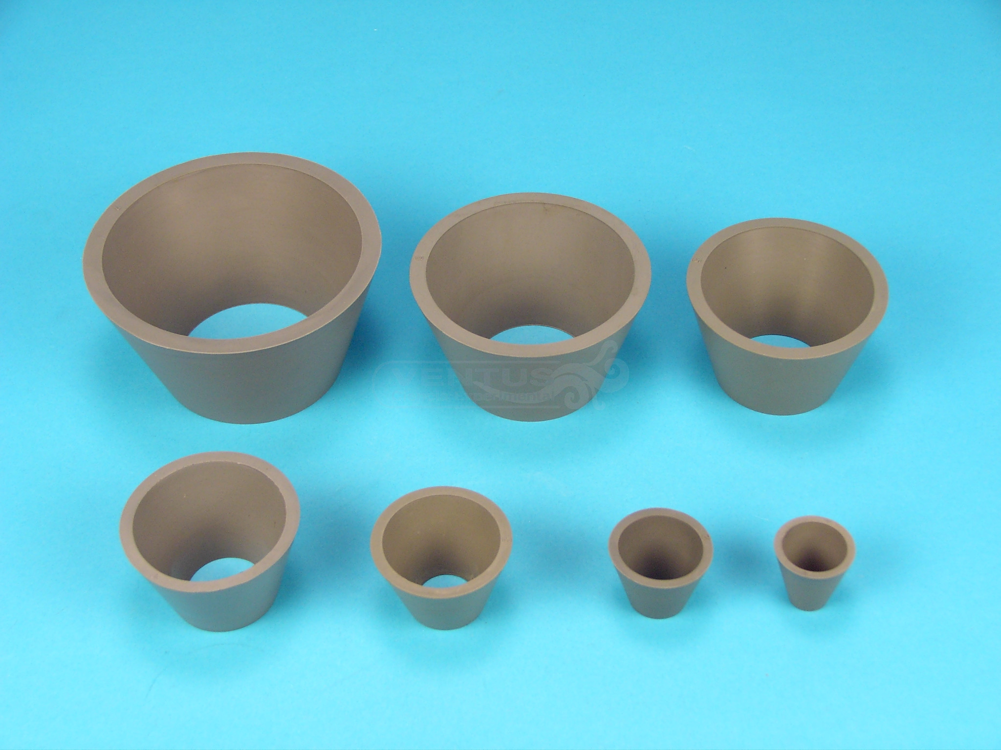 Juntas cónicas de goma