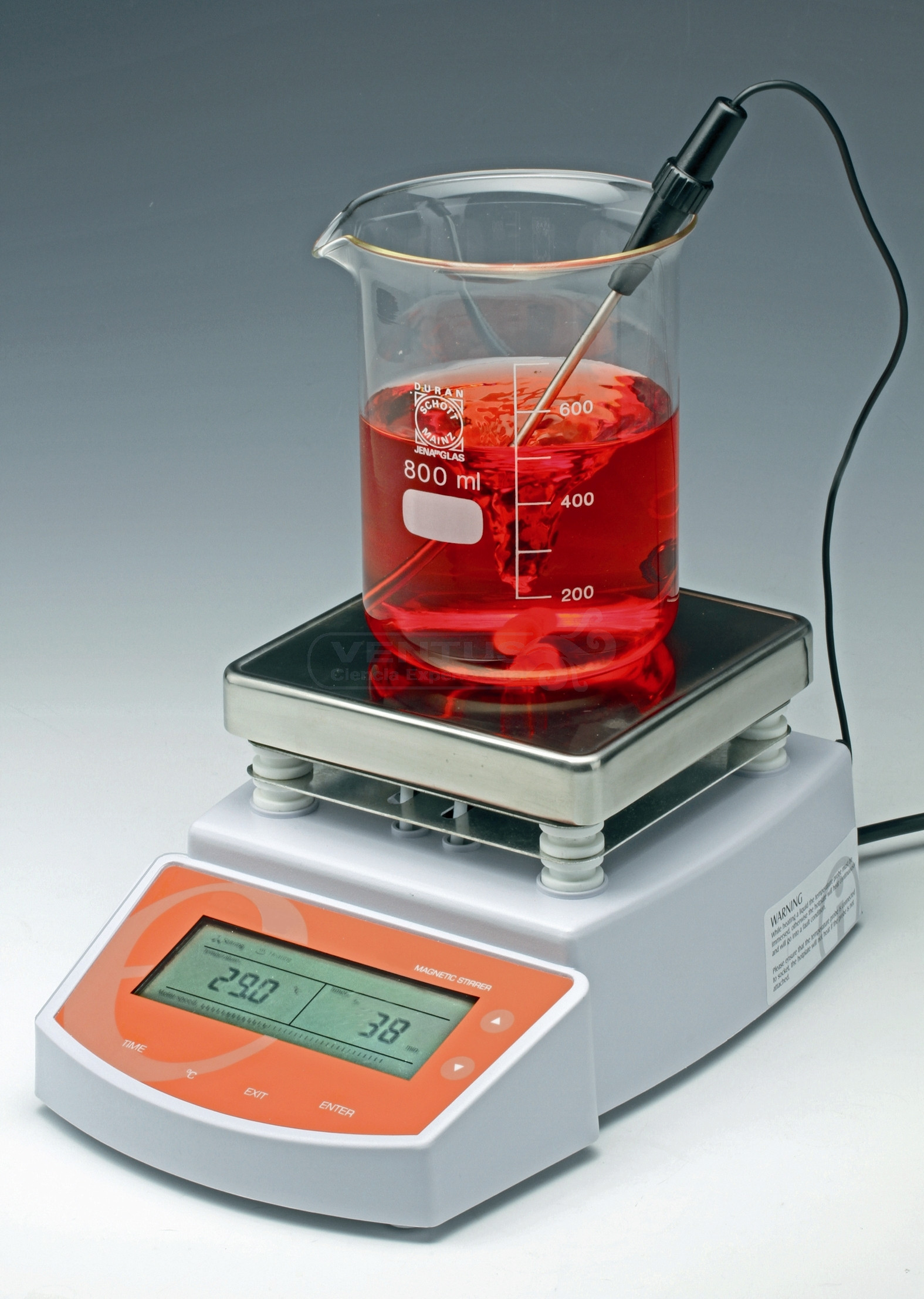 Agitador magnético con calefacción, 2l