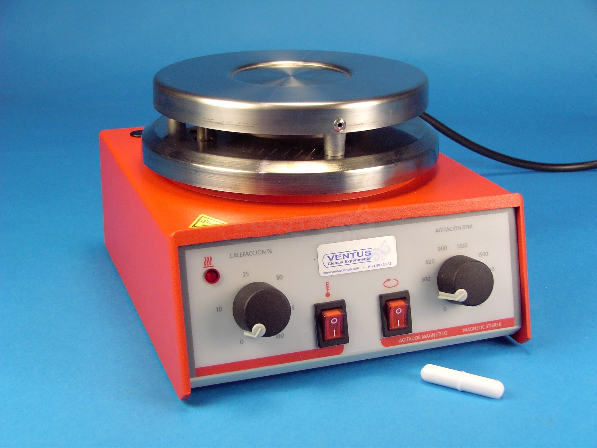 Agitador magnético con calefacción, 10 l Agitador magnético con calefacción, 10 l
