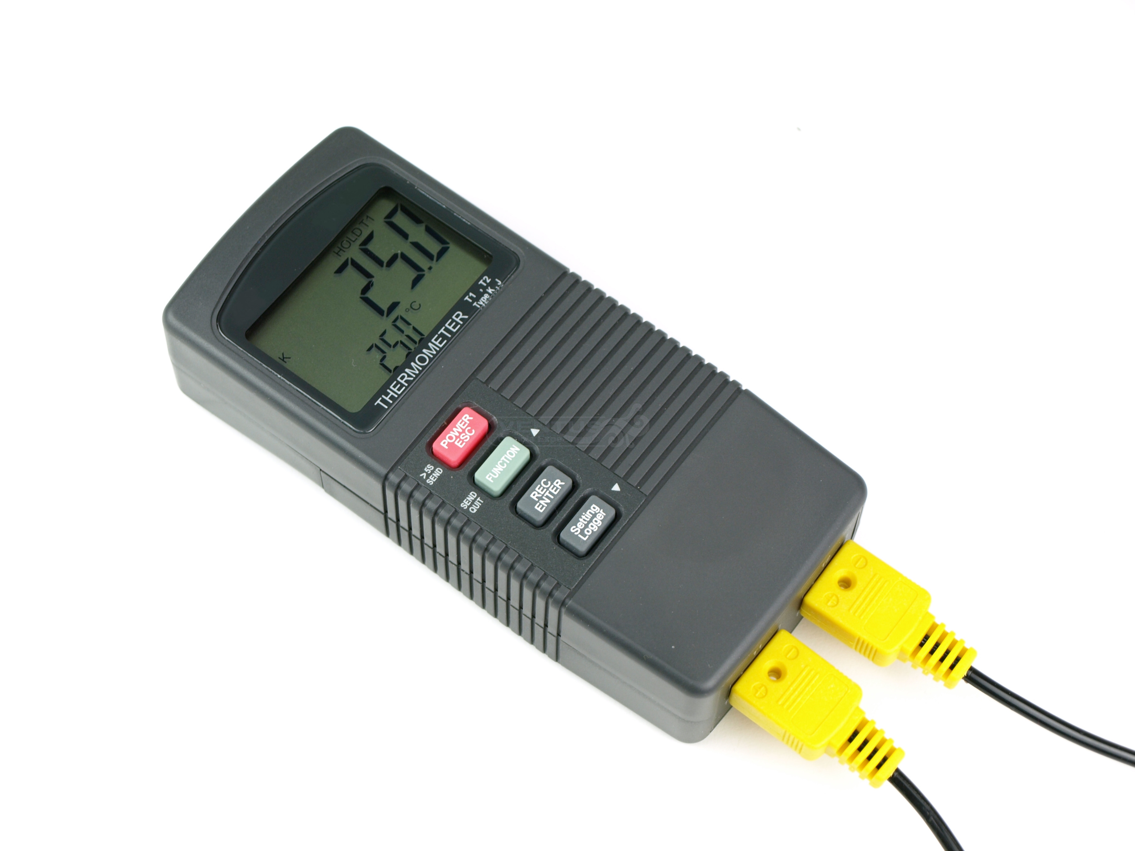 Termómetro digital 2 canales