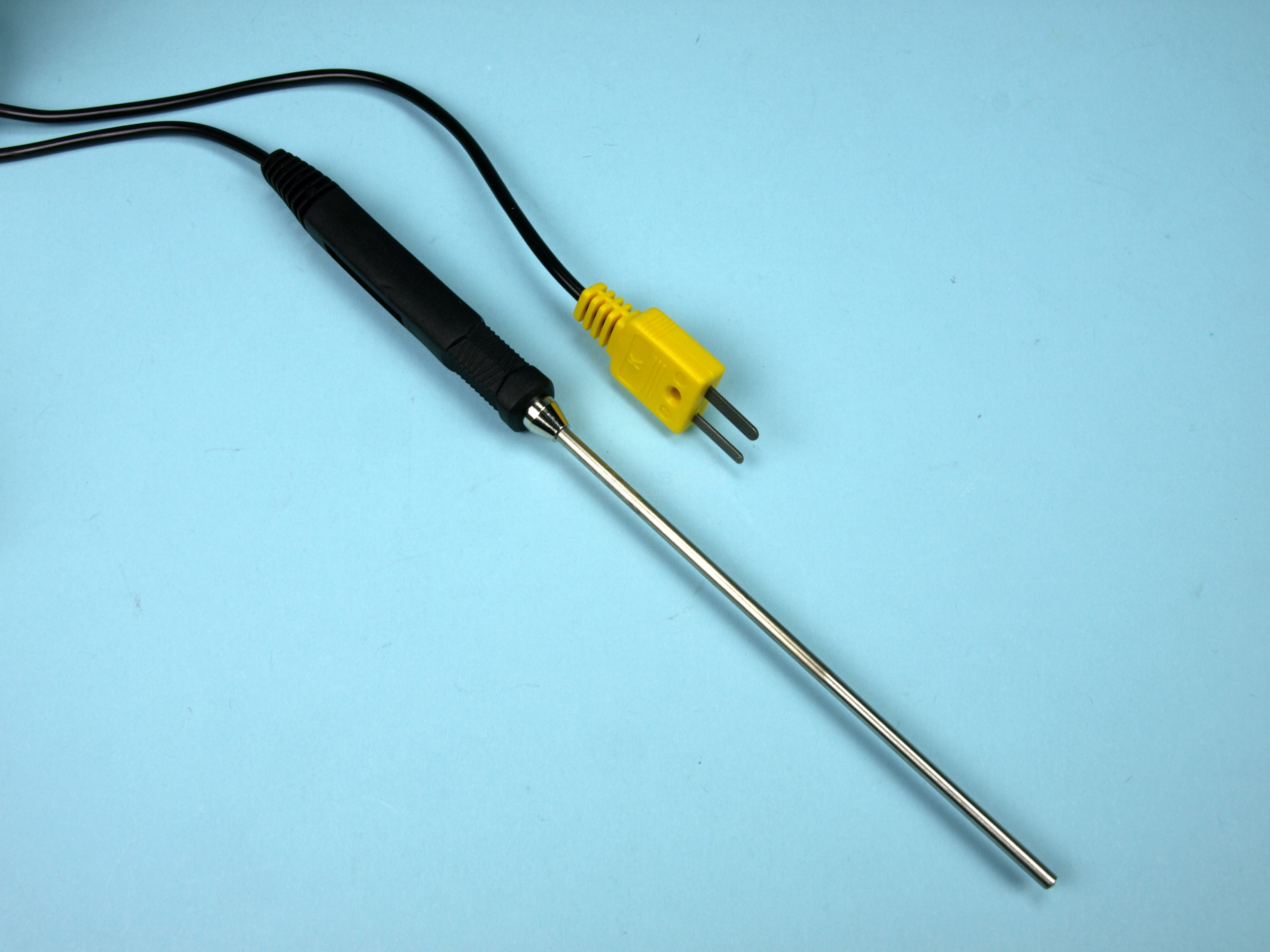 Sonda de temperatura tipo K con varilla