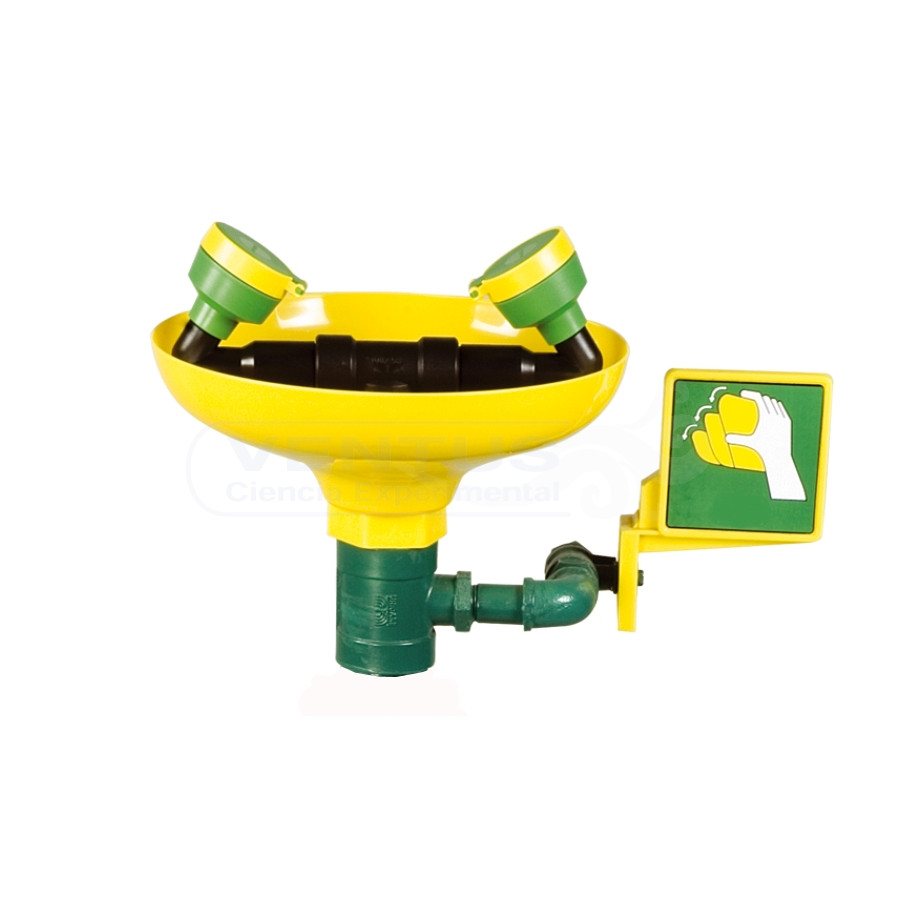 Lava-ojos mural de emergencia