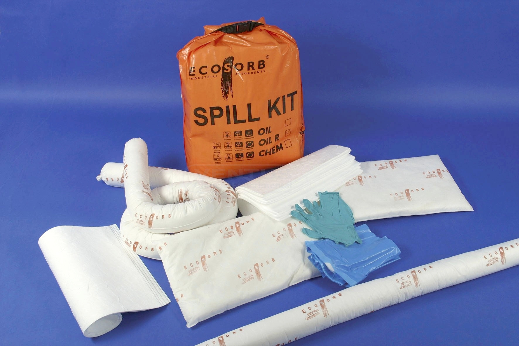 Kit de emergencia absorbente universal Kit de emergencia absorbente universal