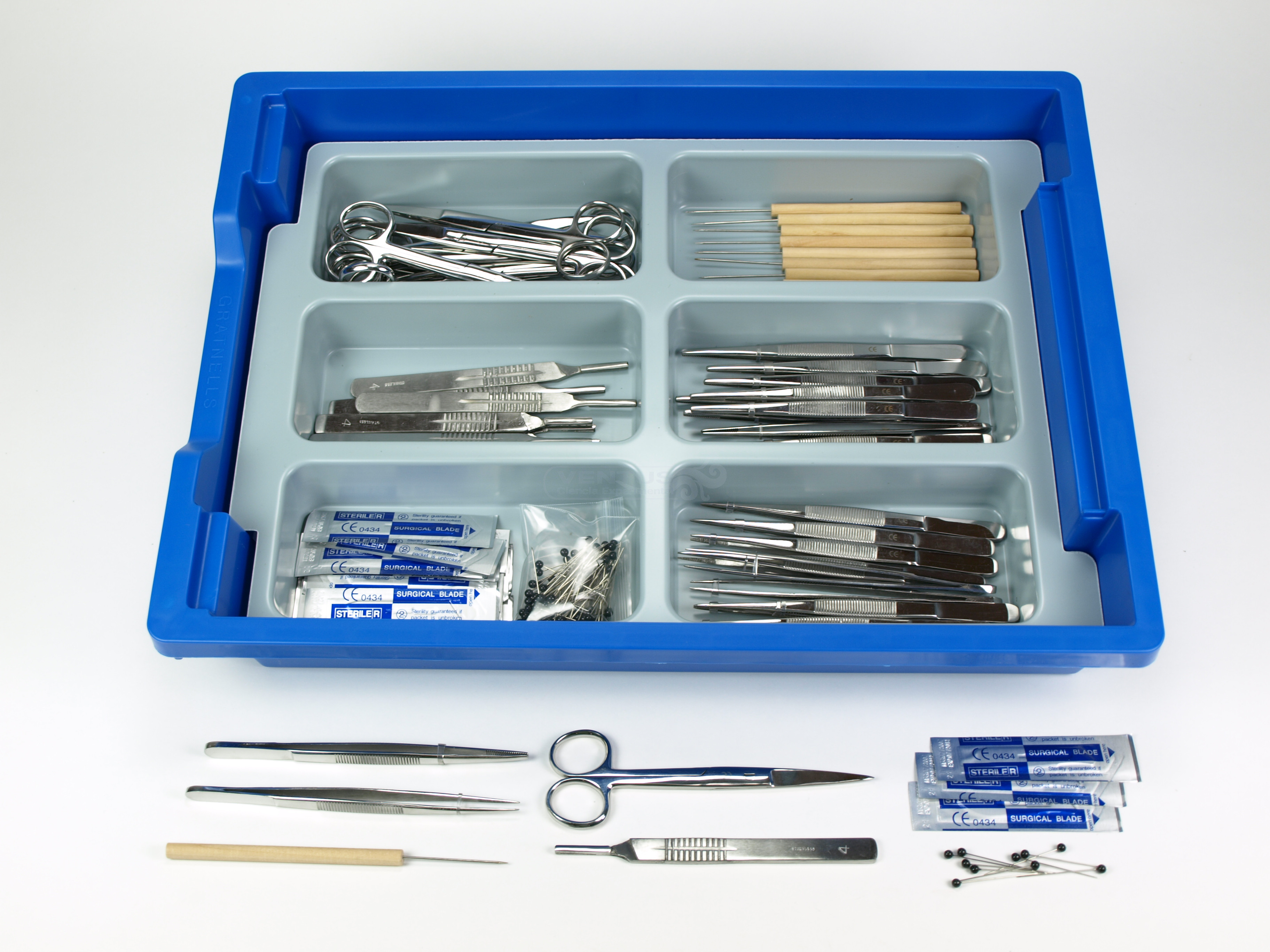 Juego material disección para la clase