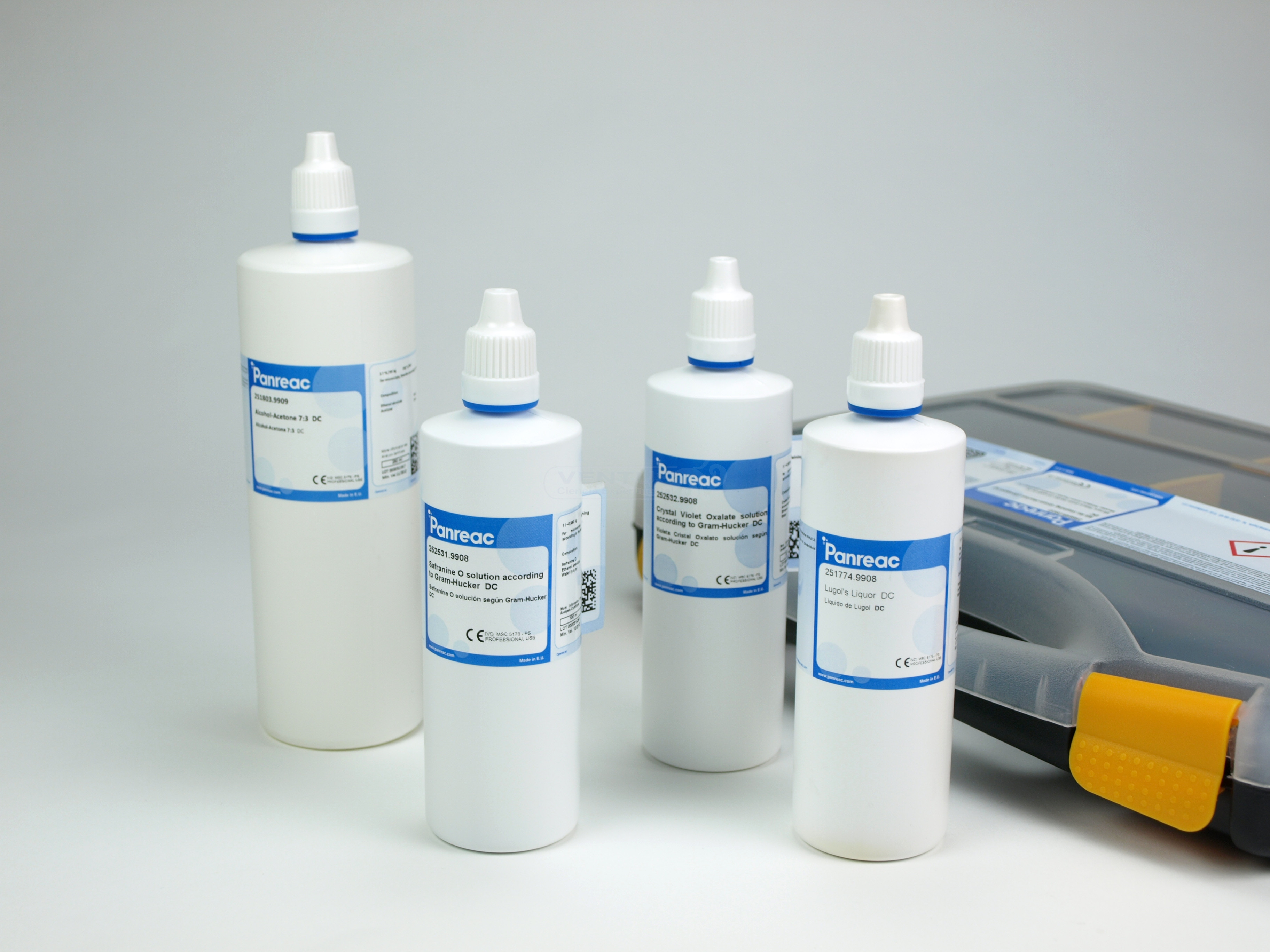 Kit de tinción Gram-Hucker