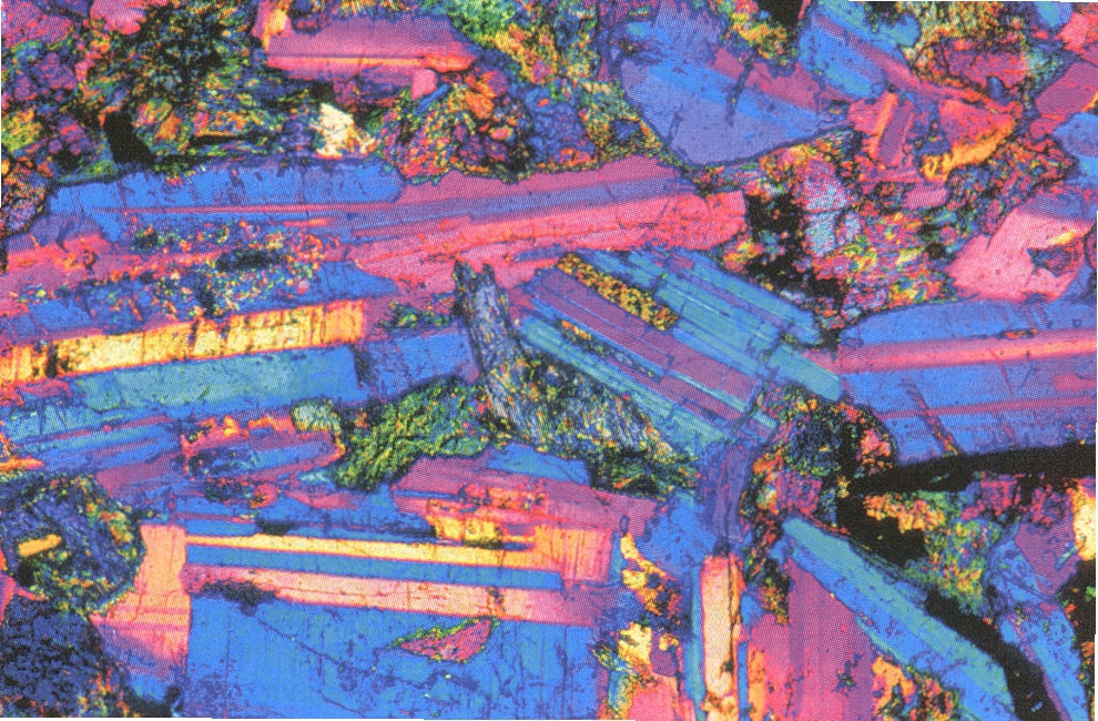 Preparaciones petrográficas (10x)