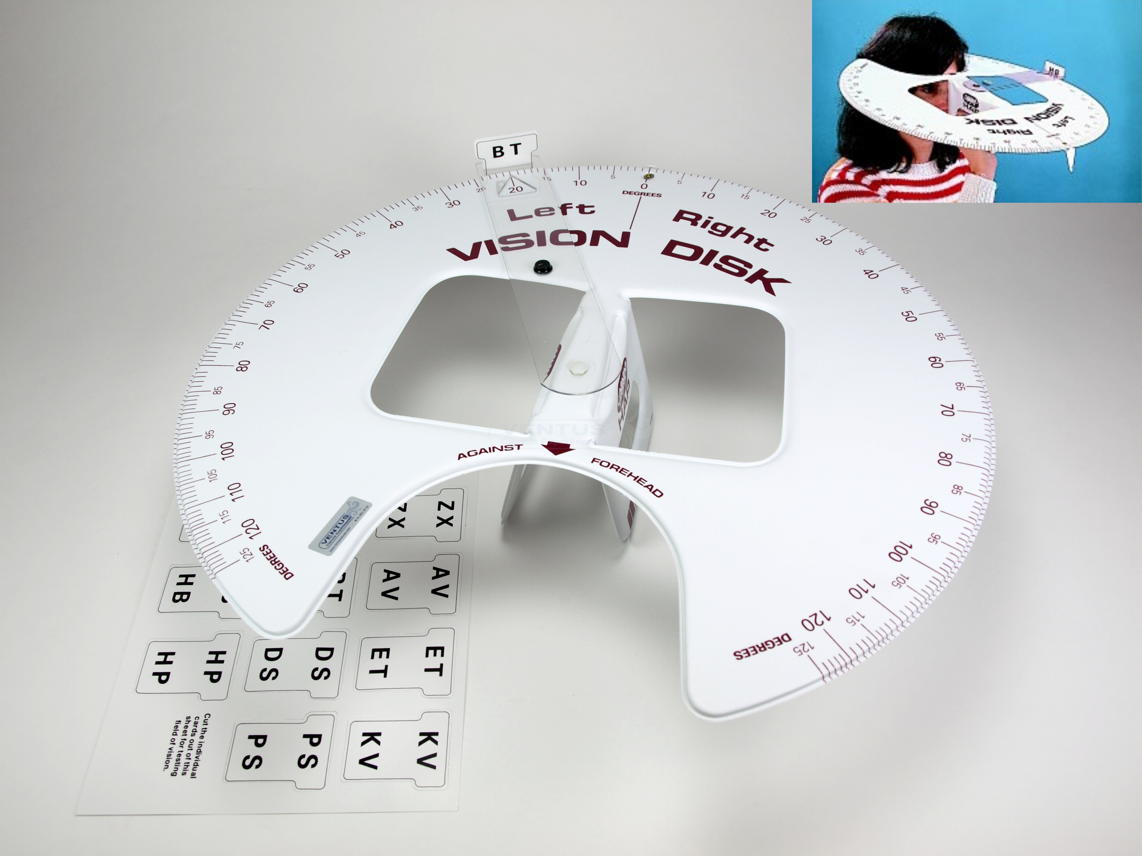 Medidor del campo de visión