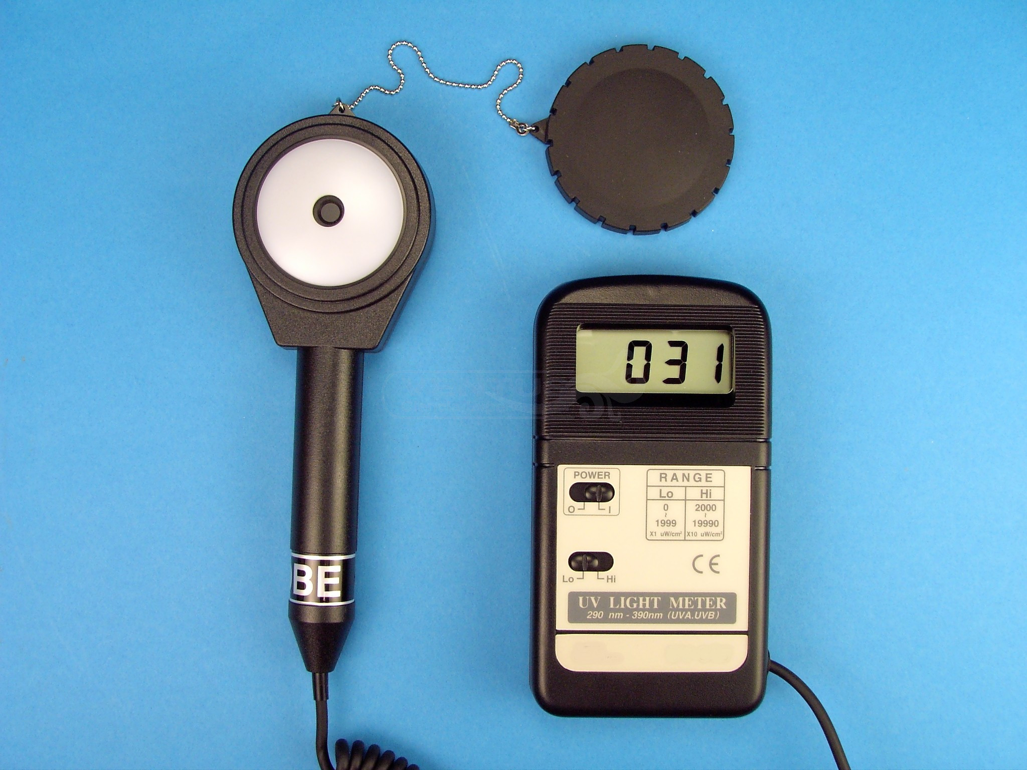 Medidor de radiación ultravioleta