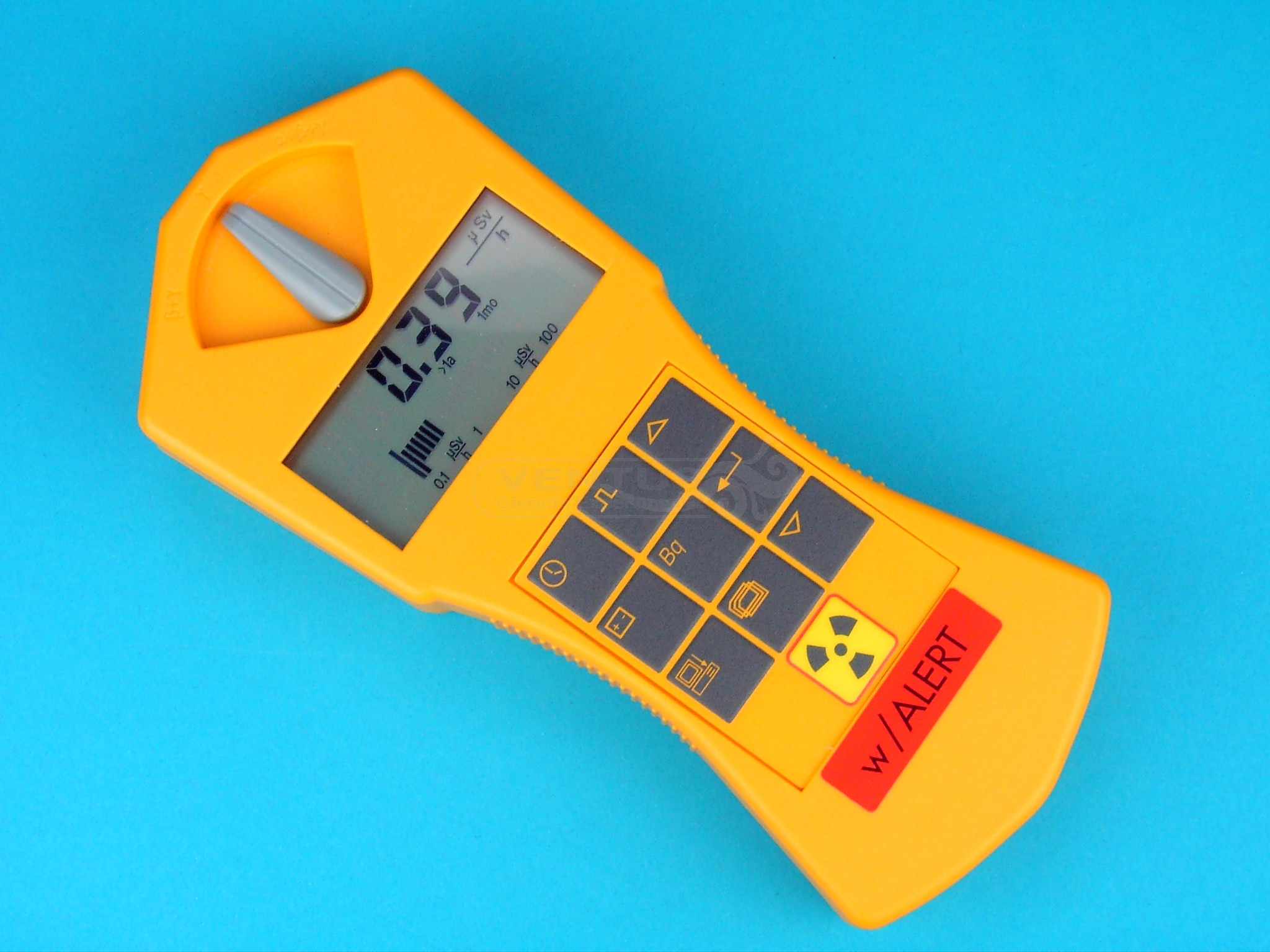 Medidor digital radiactividad ambiente I
