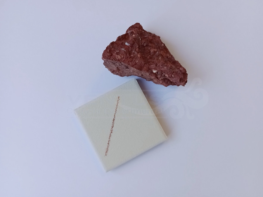 Placa porcelana rayar minerales