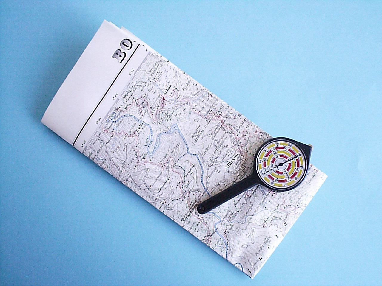 Mapa topográfico 1/50.000